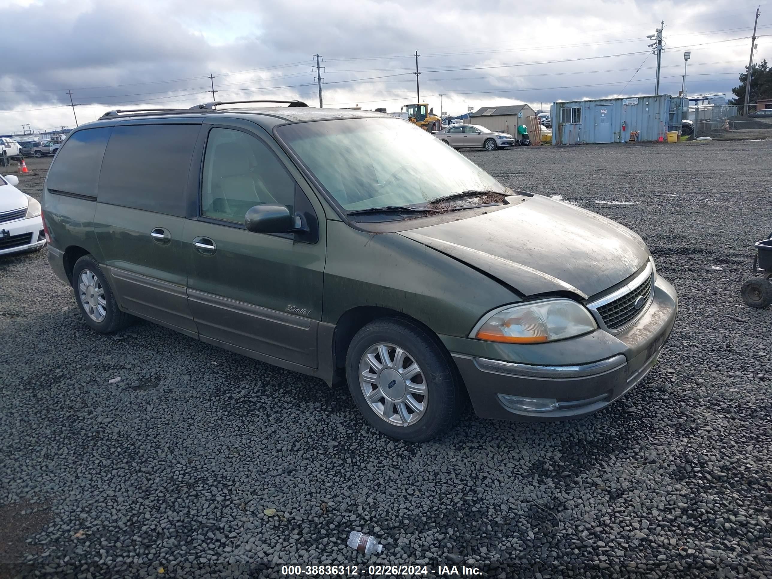 FORD WINDSTAR 2002 2fmda584x2ba25083