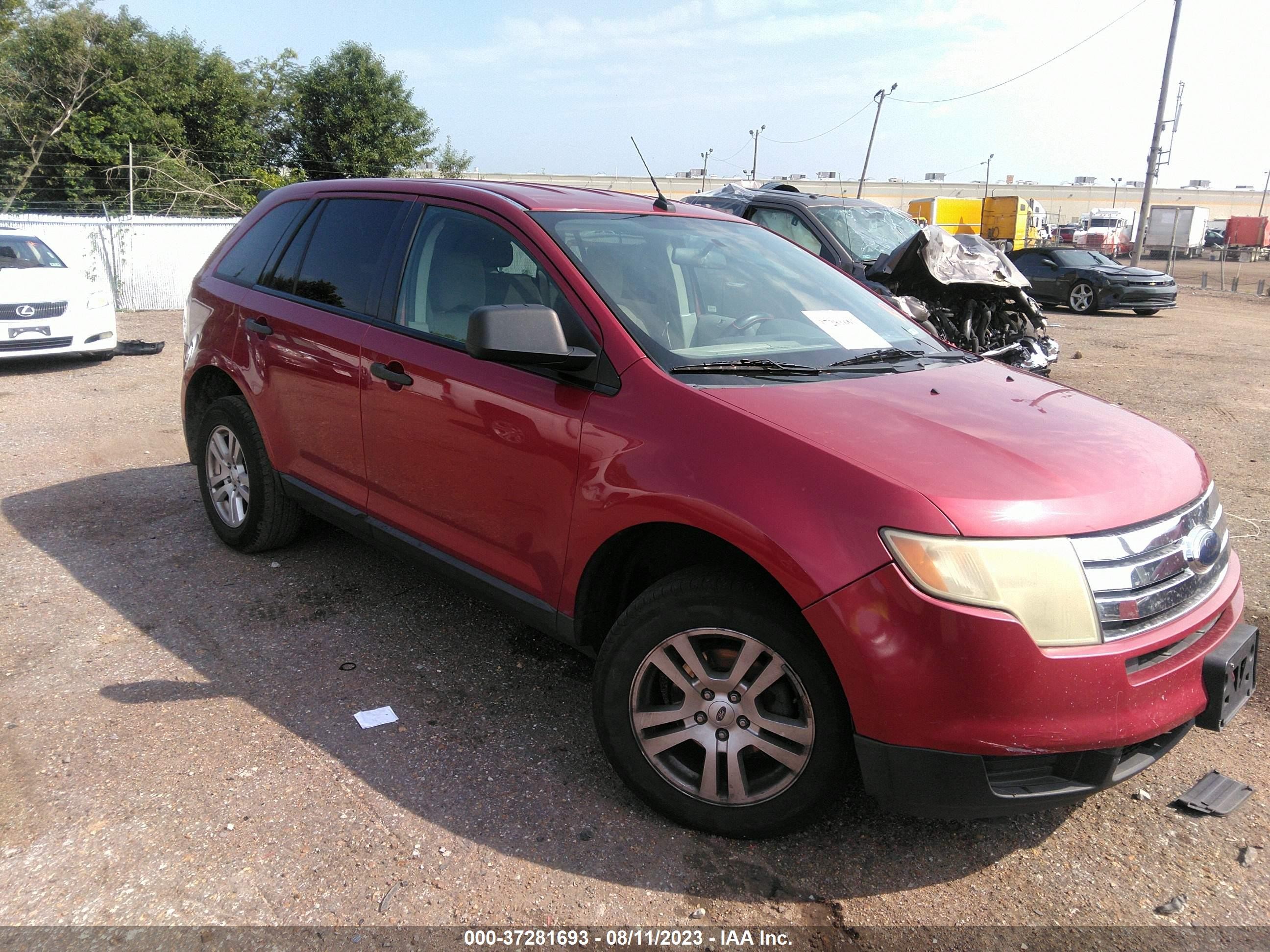 FORD EDGE 2007 2fmdk36c07ba82217