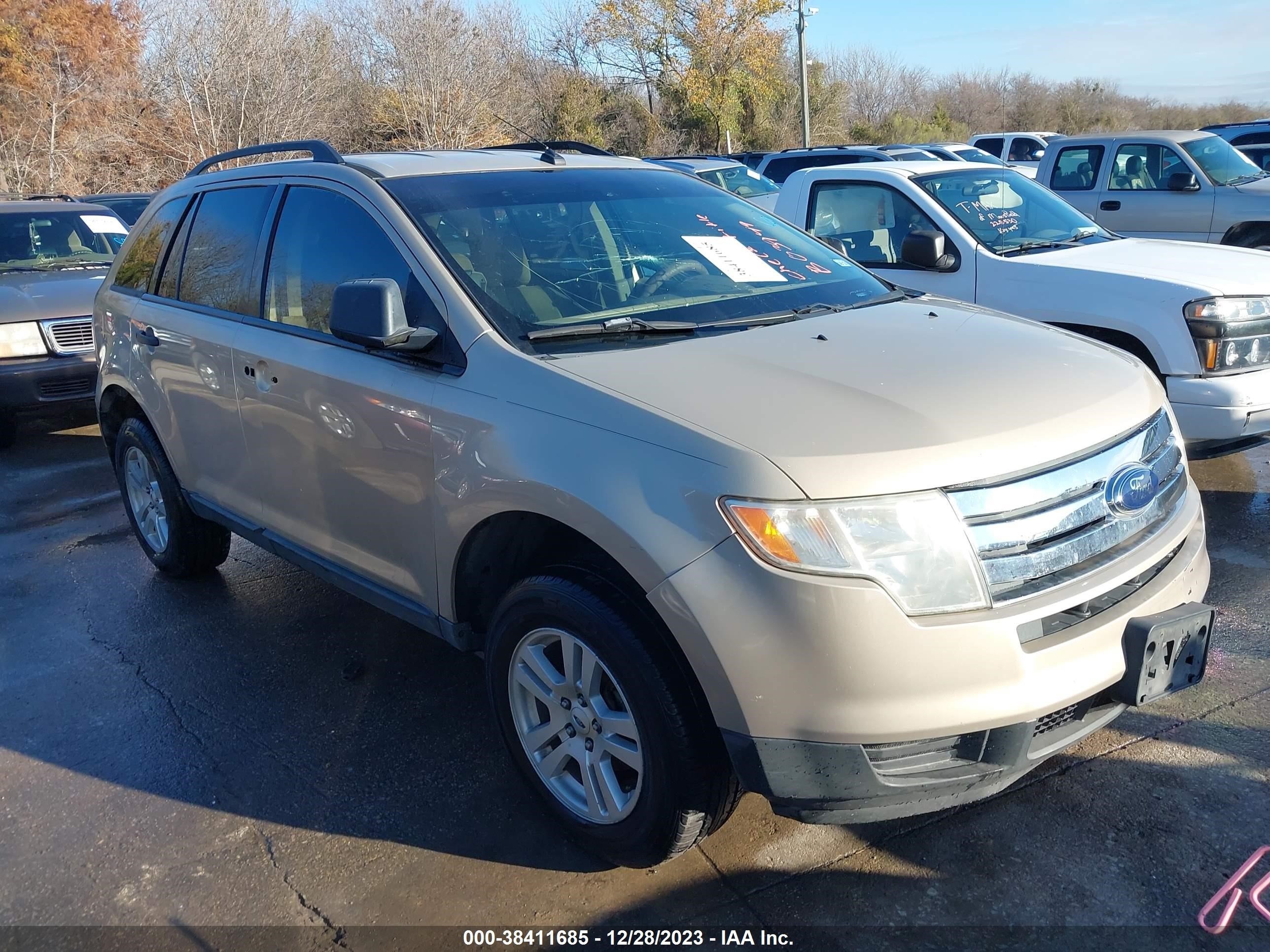 FORD EDGE 2007 2fmdk36c57bb03949