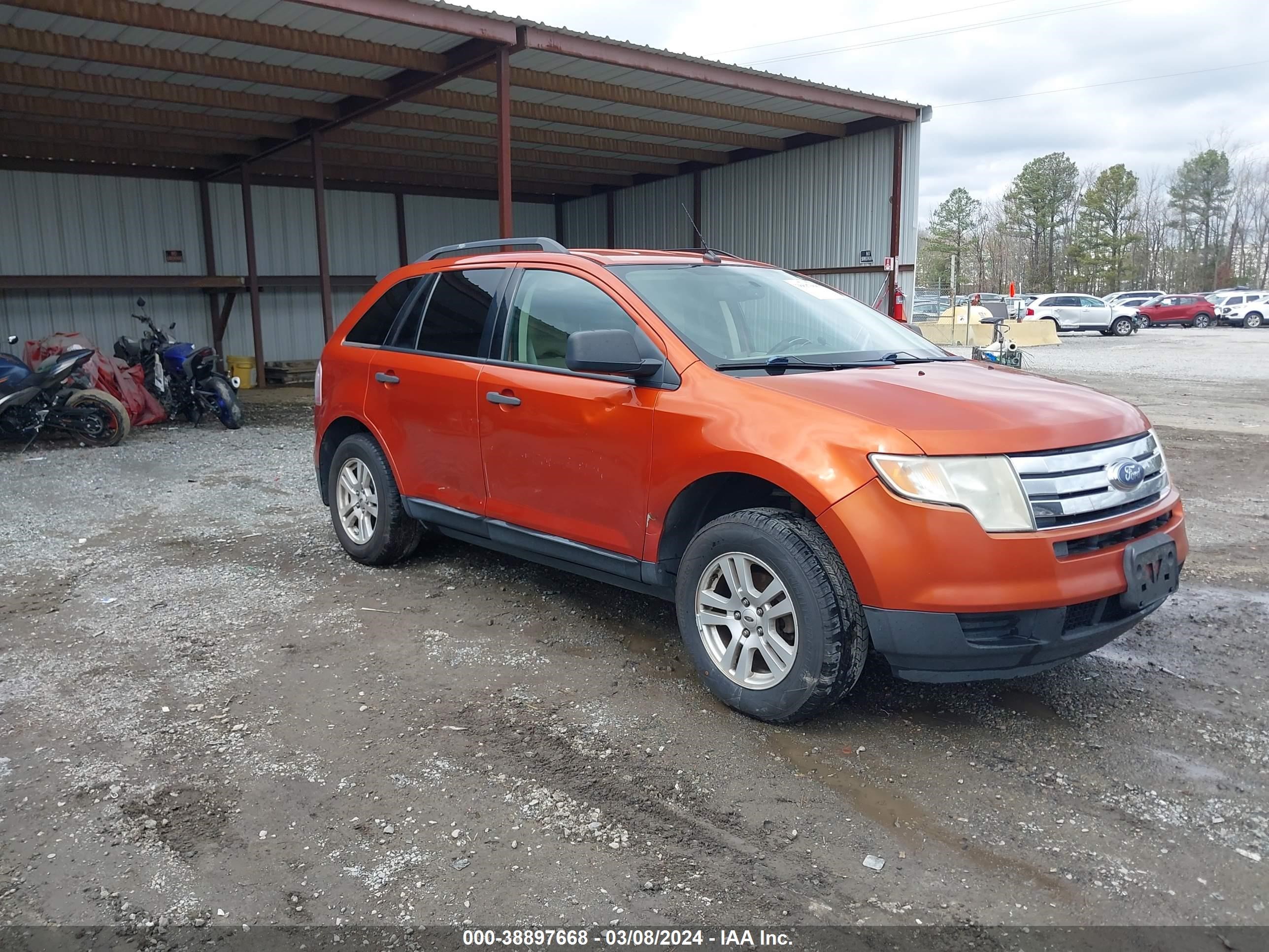 FORD EDGE 2007 2fmdk36c57bb33632