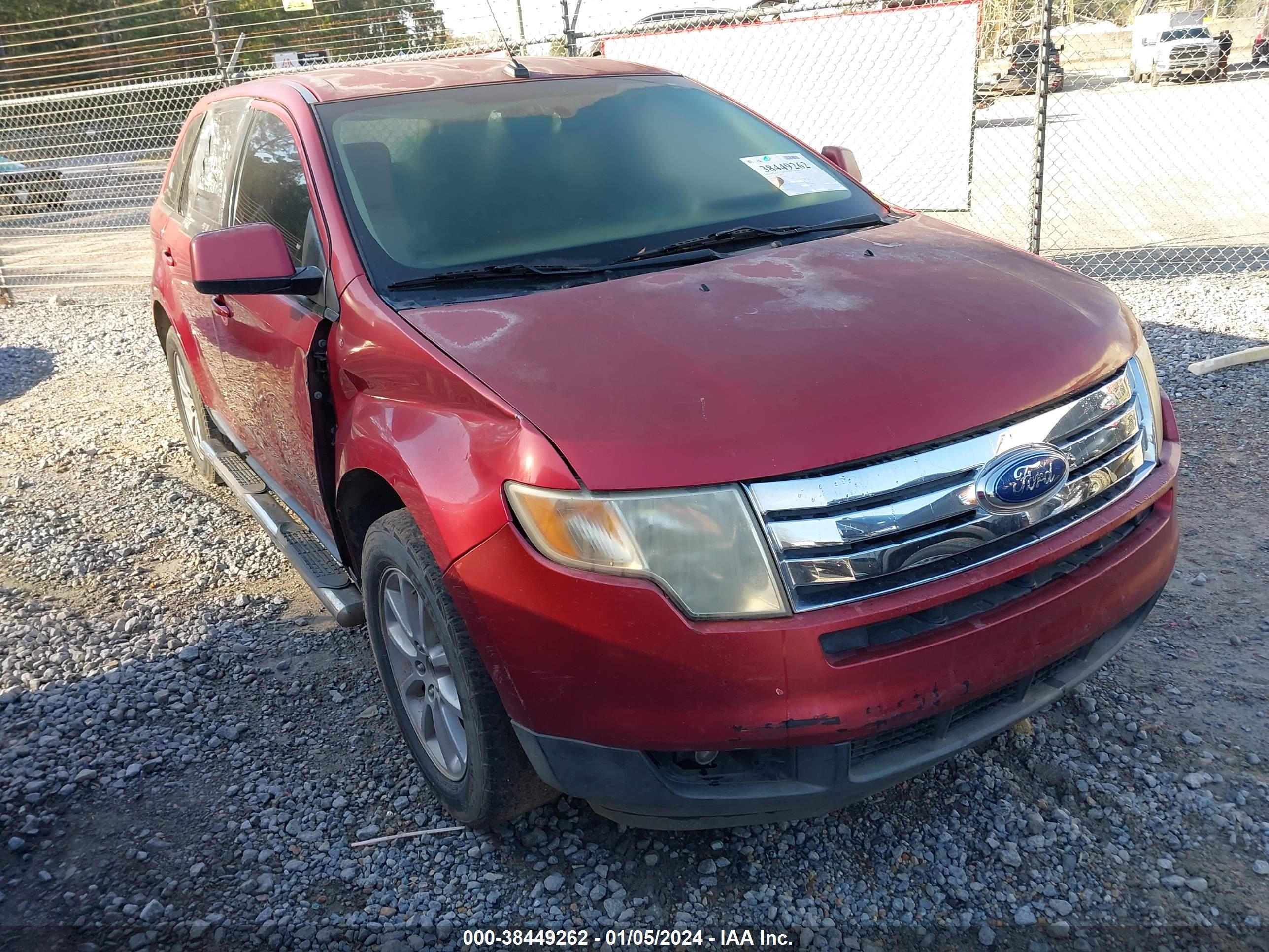 FORD EDGE 2007 2fmdk38c07bb28786