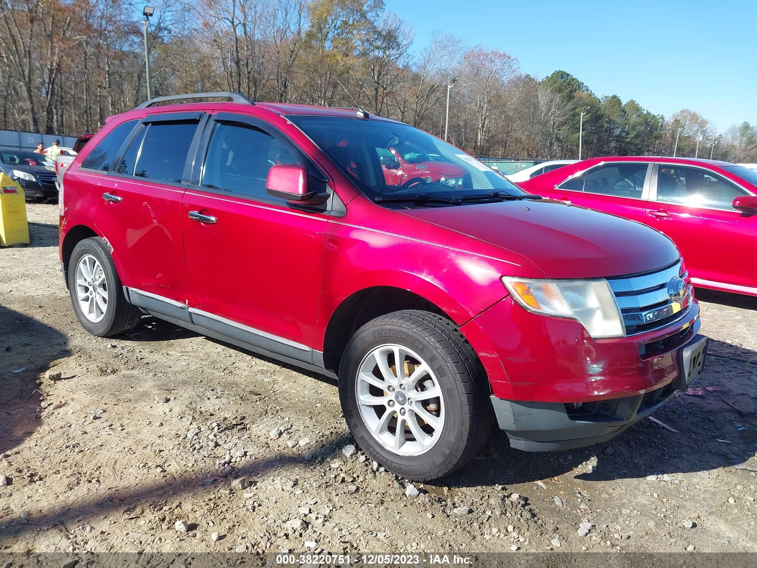 FORD EDGE 2007 2fmdk38c37bb05812