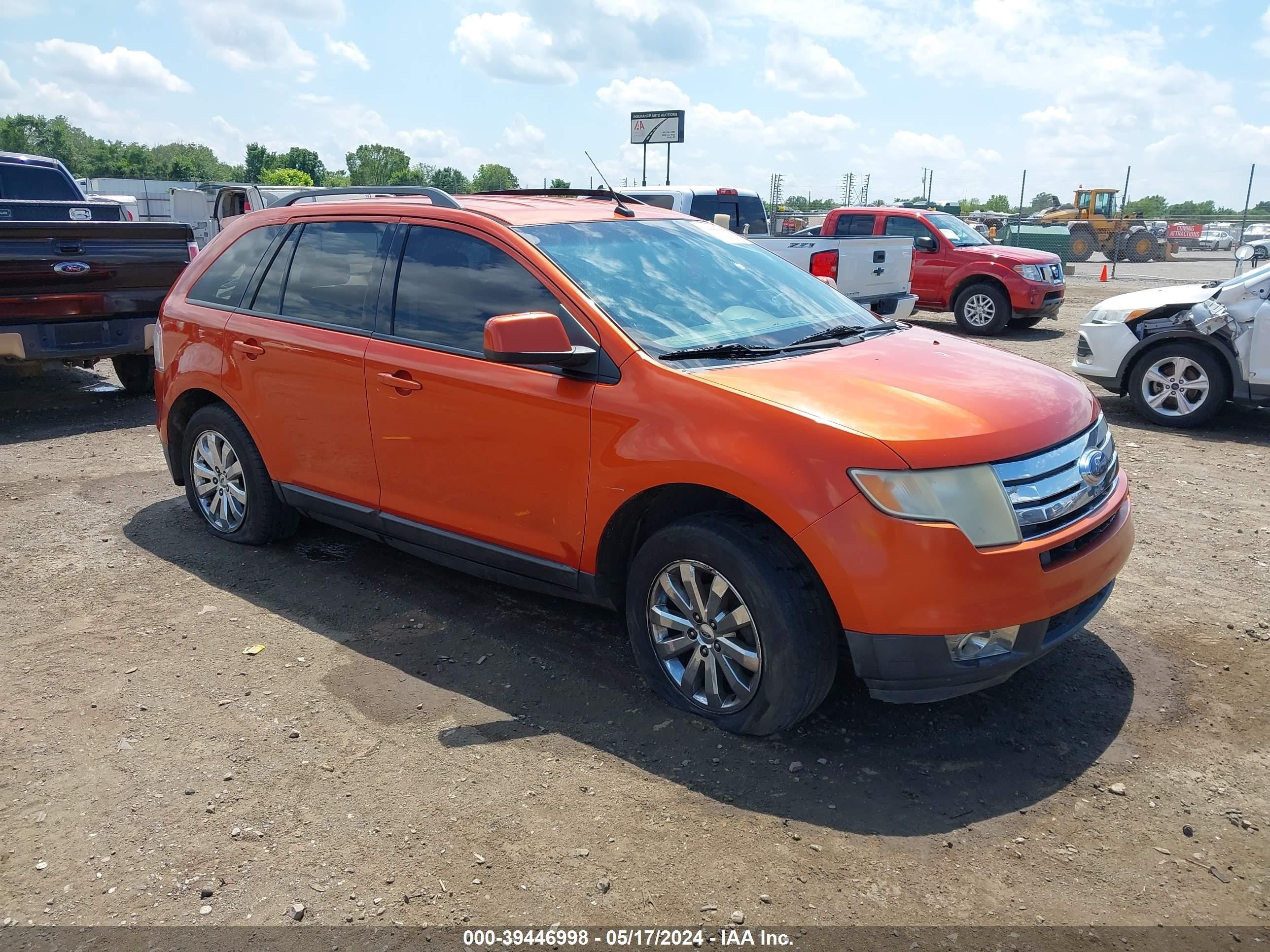 FORD EDGE 2007 2fmdk38c57ba45287