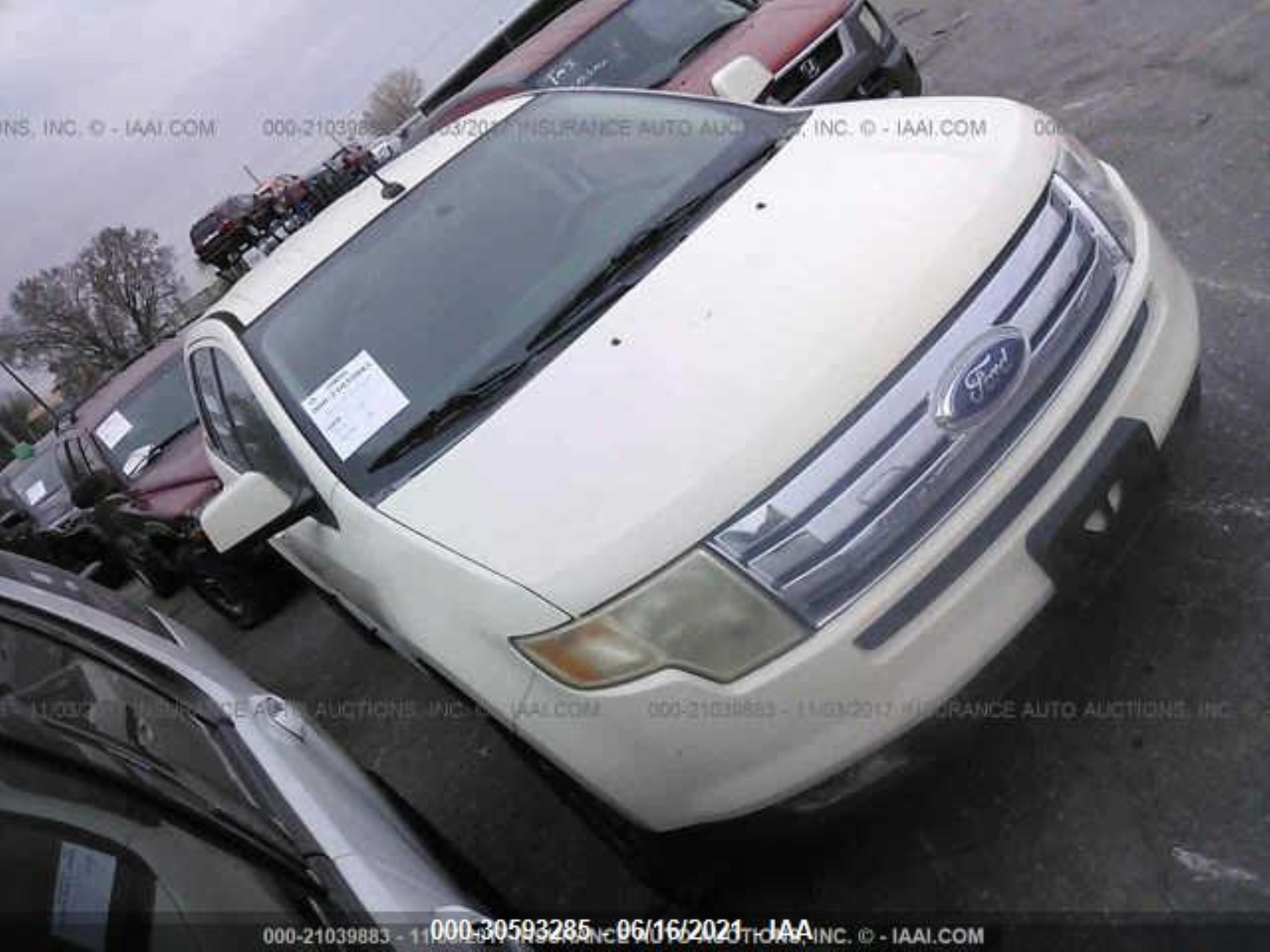 FORD EDGE 2007 2fmdk38c67bb11684