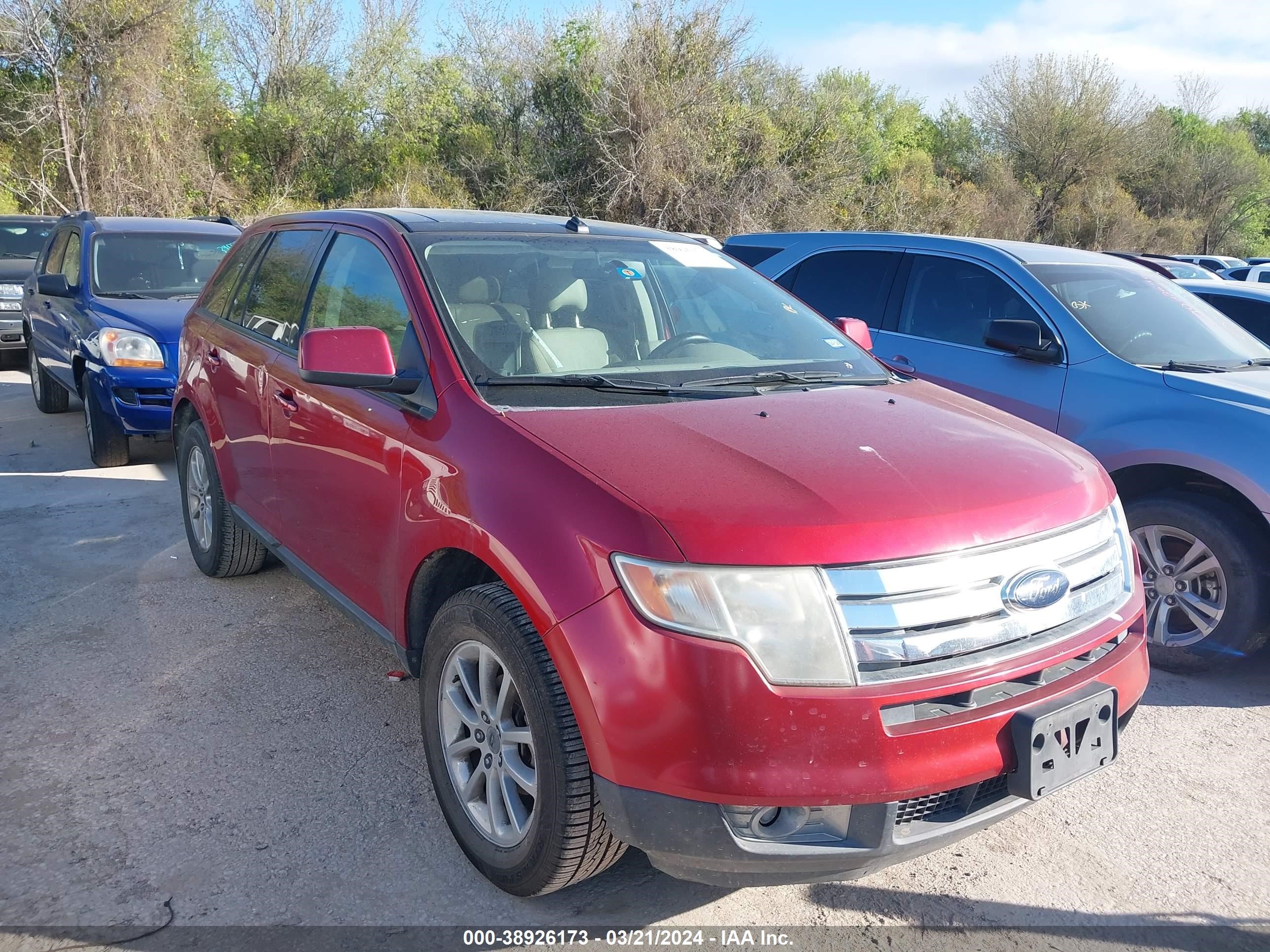 FORD EDGE 2007 2fmdk39c17bb68325