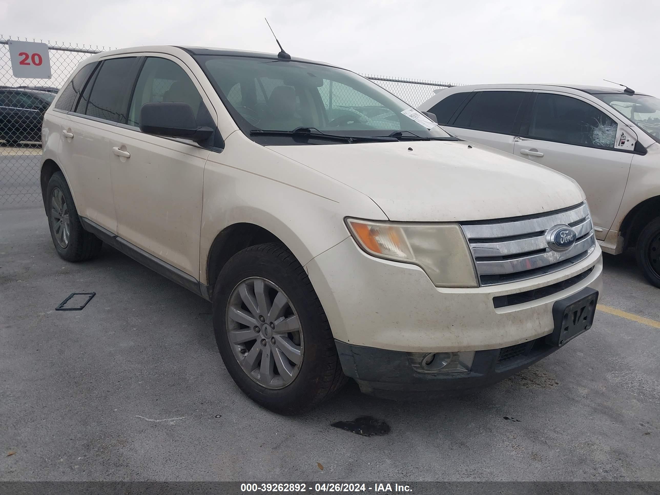 FORD EDGE 2008 2fmdk39c48ba07212