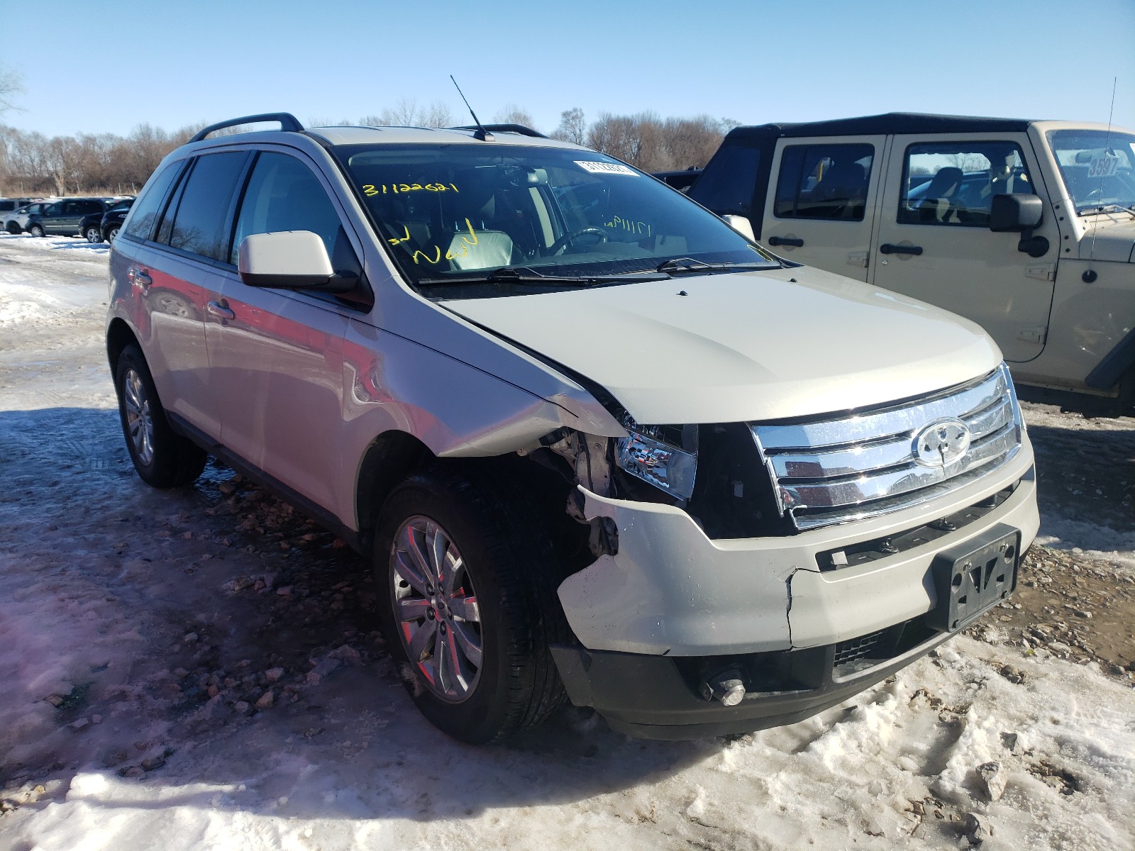 FORD EDGE SEL P 2007 2fmdk39c57ba79177