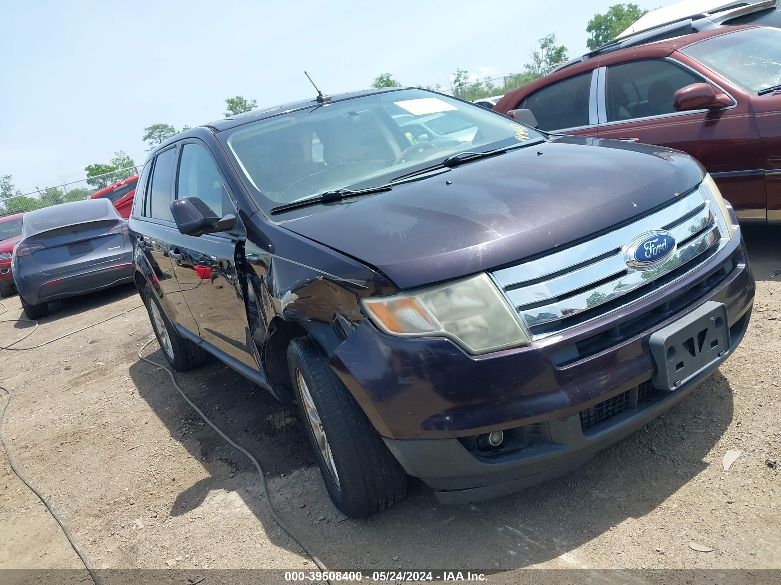 FORD EDGE 2007 2fmdk39c77bb09473