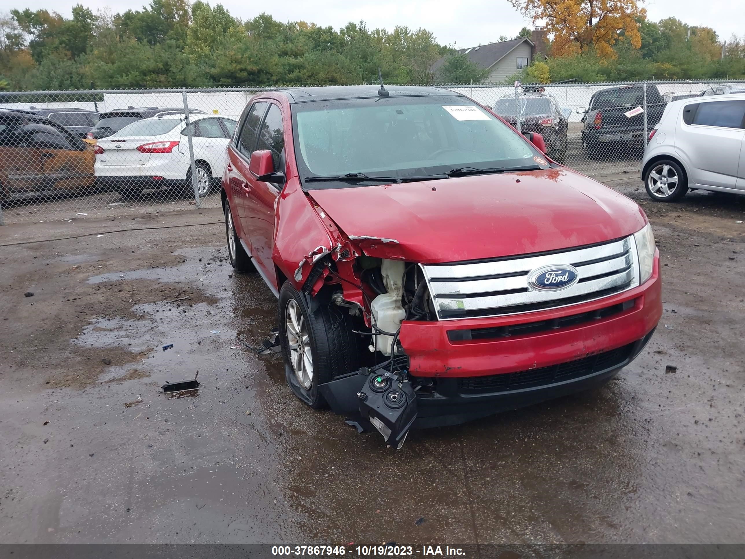 FORD EDGE 2007 2fmdk39c87bb10230