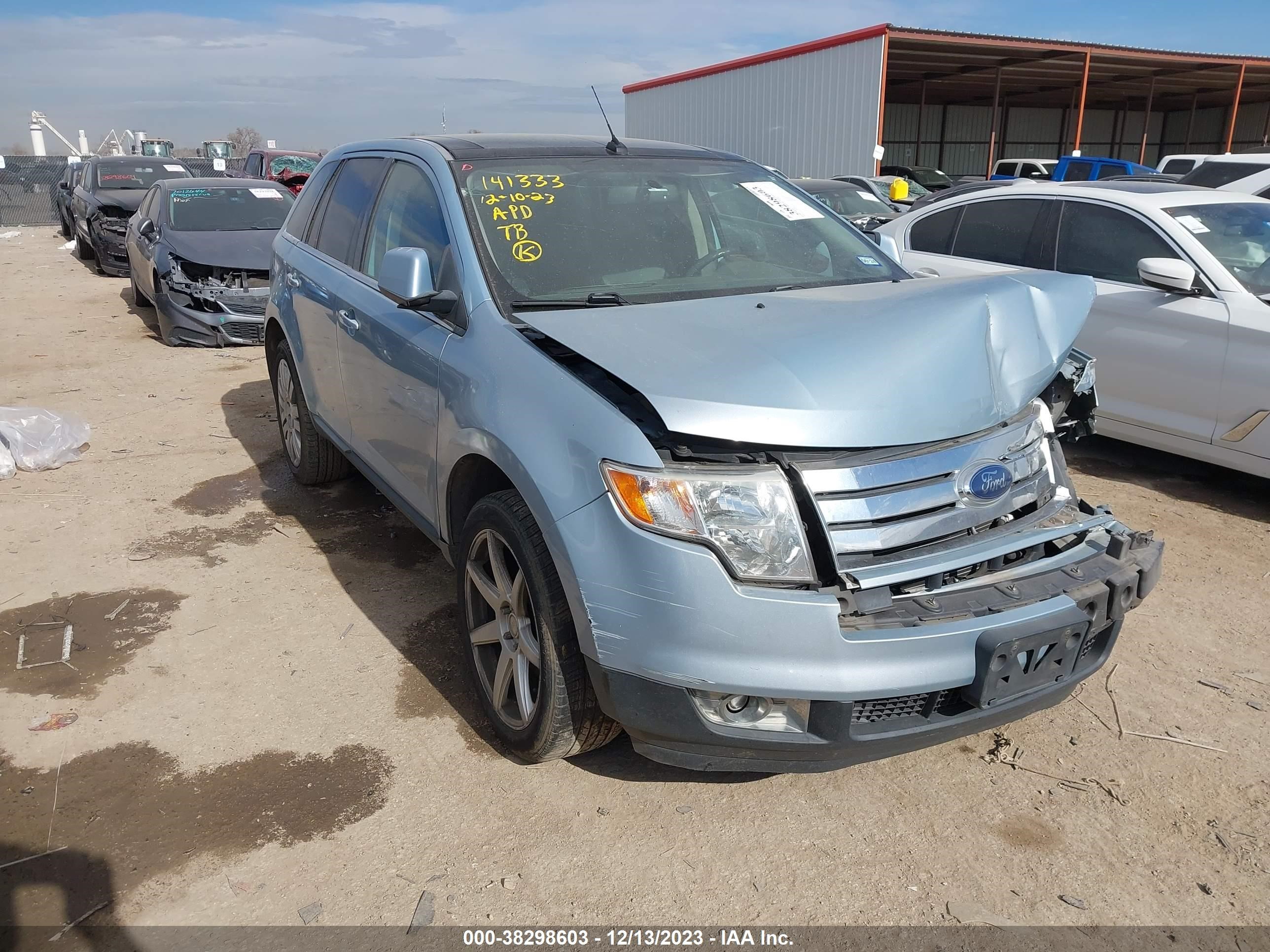 FORD EDGE 2008 2fmdk39cx8ba44443