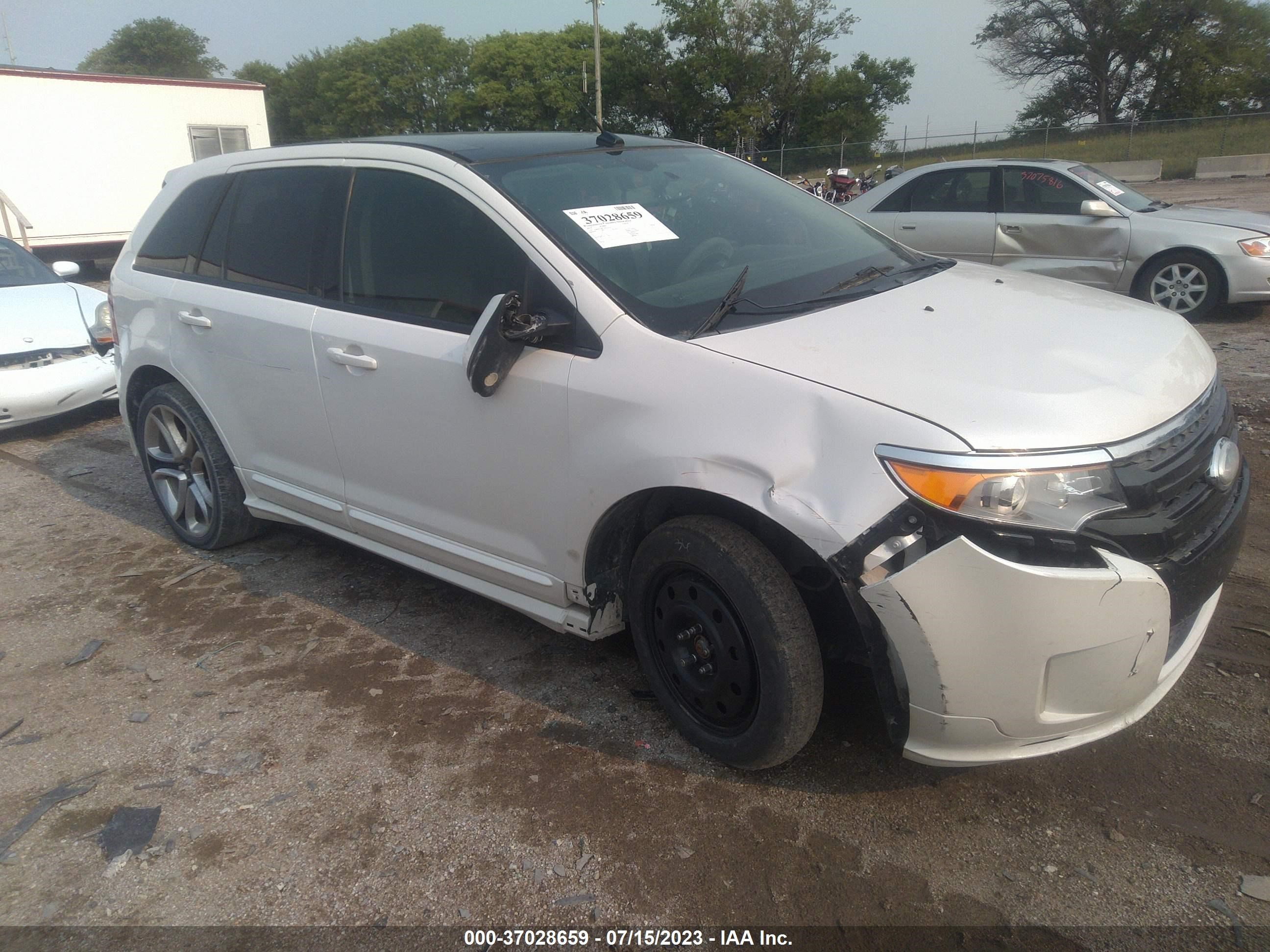 FORD EDGE 2014 2fmdk3ak3eba15252