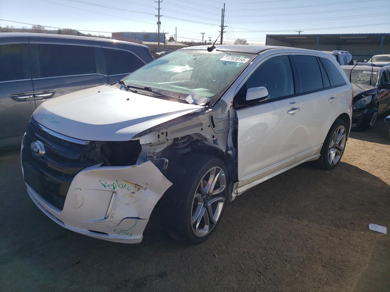 FORD EDGE 2014 2fmdk3ak9eba05051