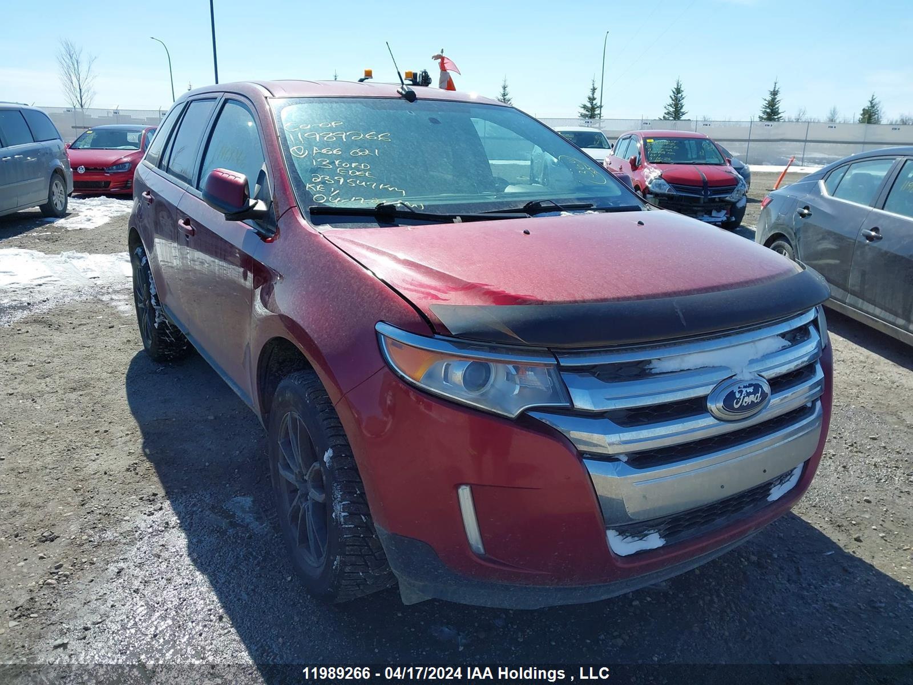 FORD EDGE 2013 2fmdk3jc9dba66021