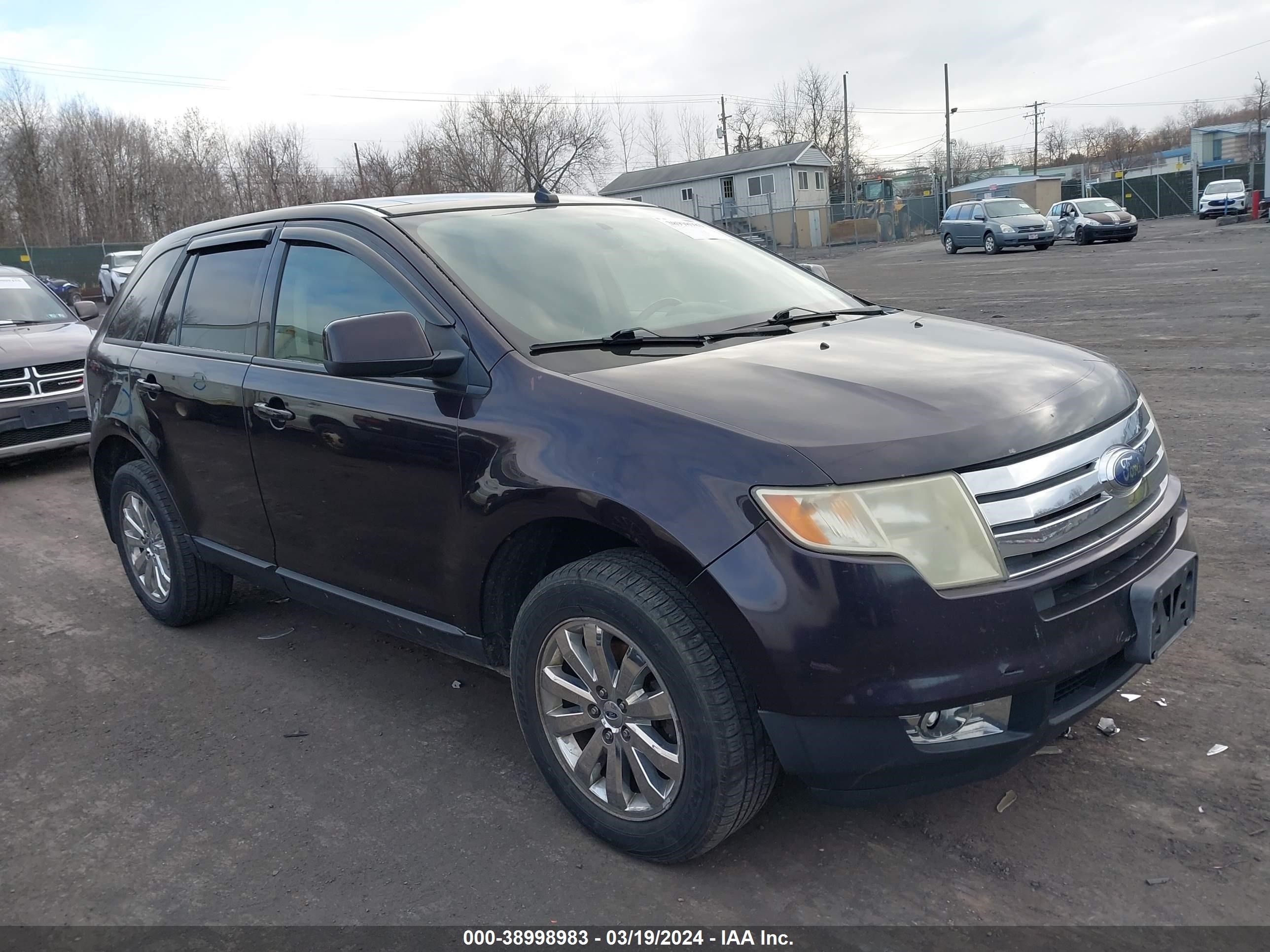 FORD EDGE 2007 2fmdk48c27ba57922