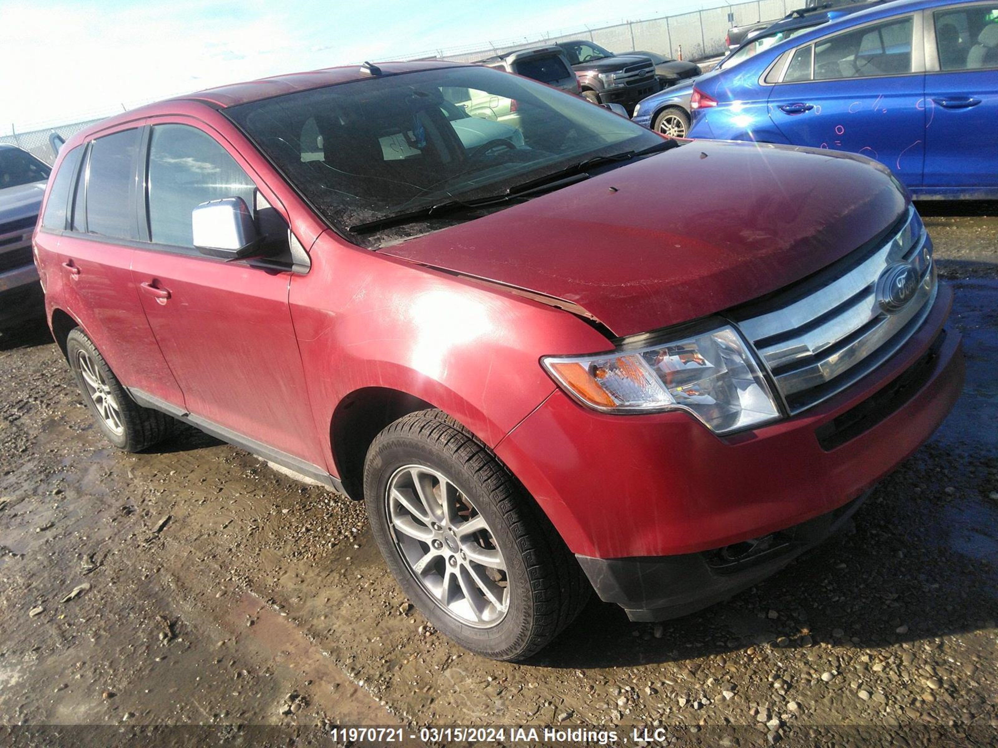 FORD EDGE 2008 2fmdk48c38ba00484