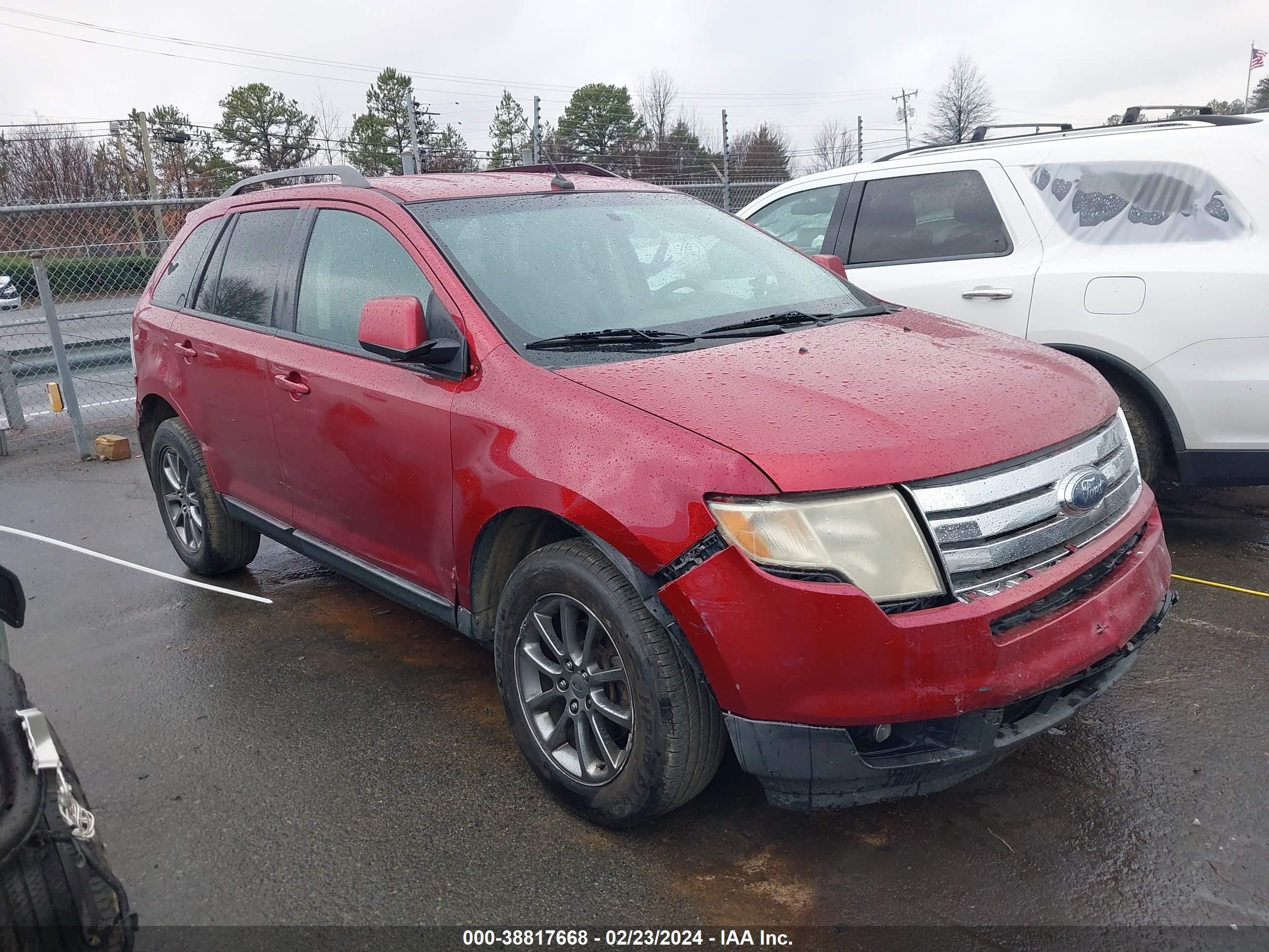 FORD EDGE 2008 2fmdk48c48bb30483