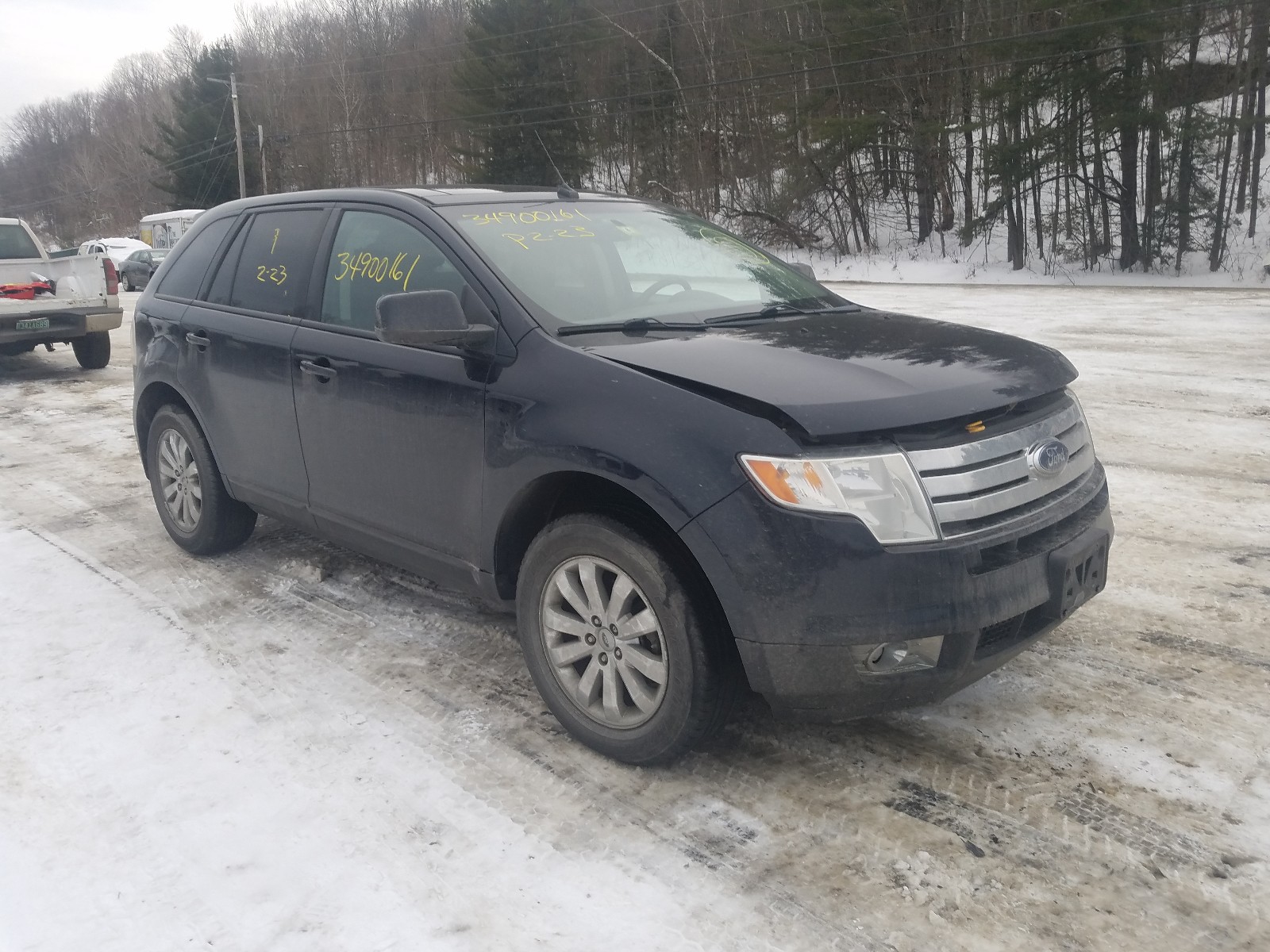 FORD EDGE SEL 2008 2fmdk48c68ba10457