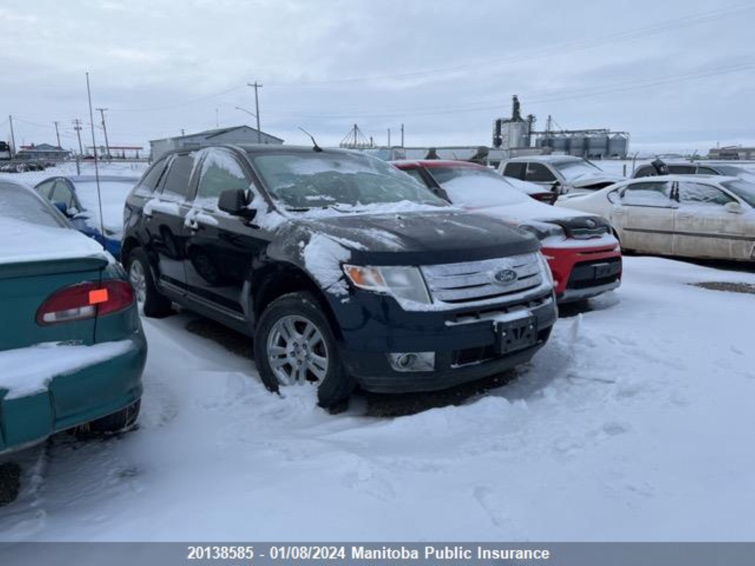 FORD EDGE 2008 2fmdk48c98ba11974