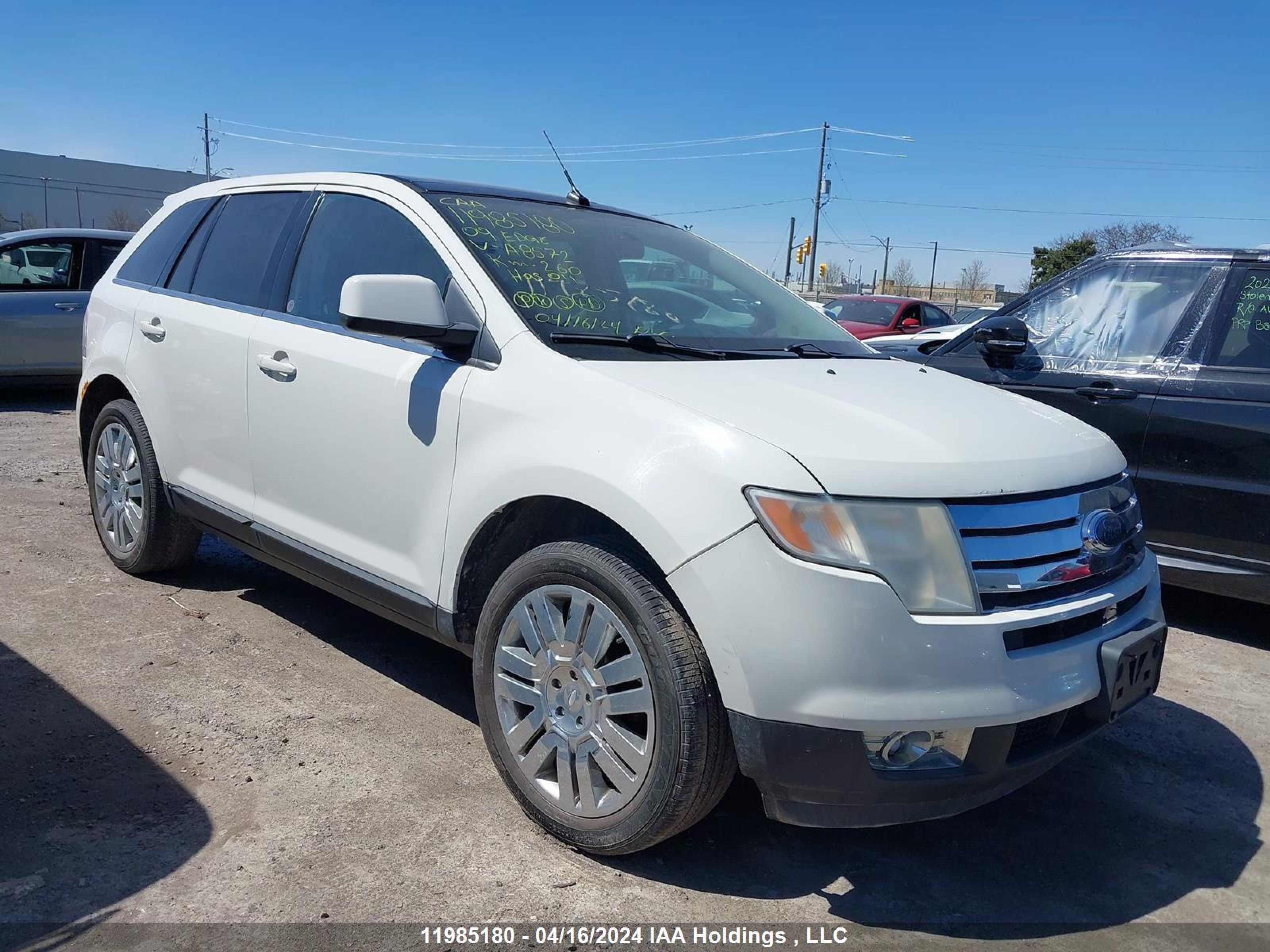 FORD EDGE 2009 2fmdk49c09ba88572