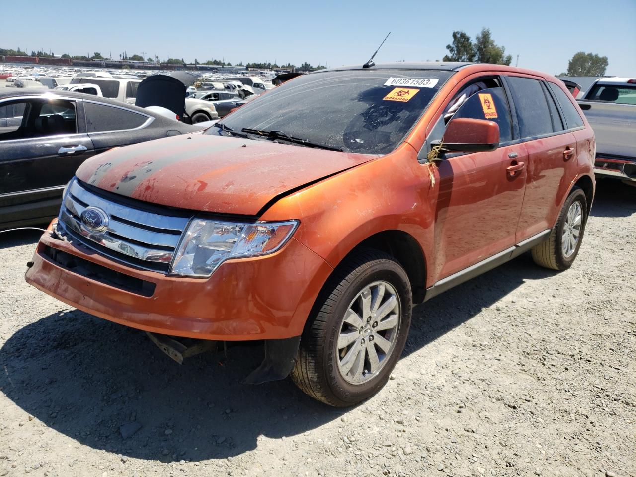 FORD EDGE 2007 2fmdk49c27ba58132