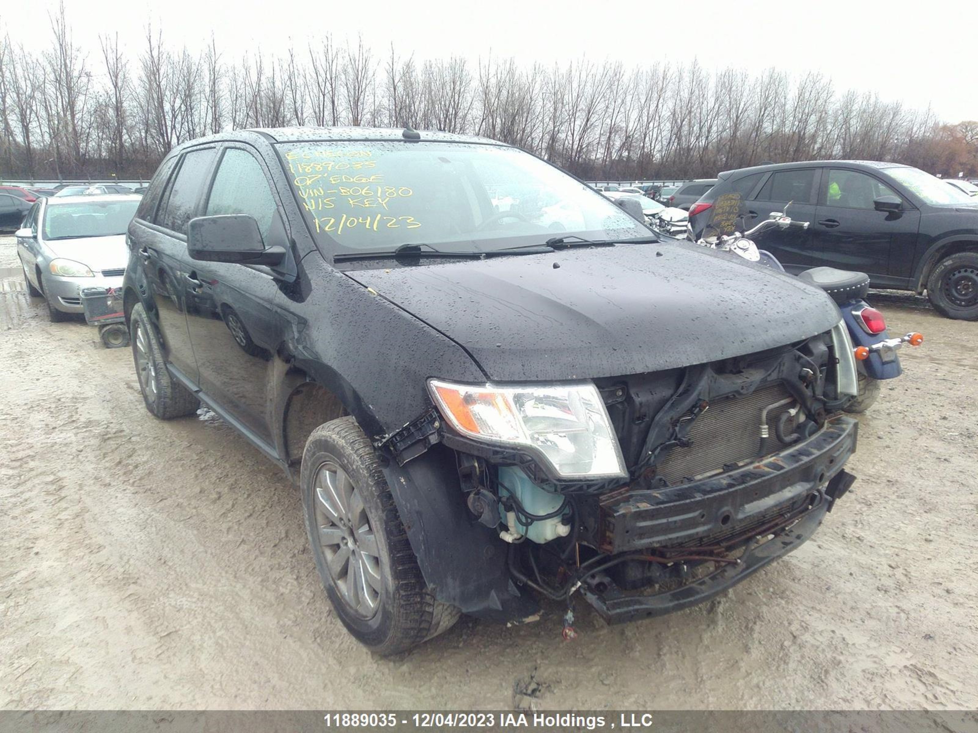 FORD EDGE 2007 2fmdk49c27bb06180