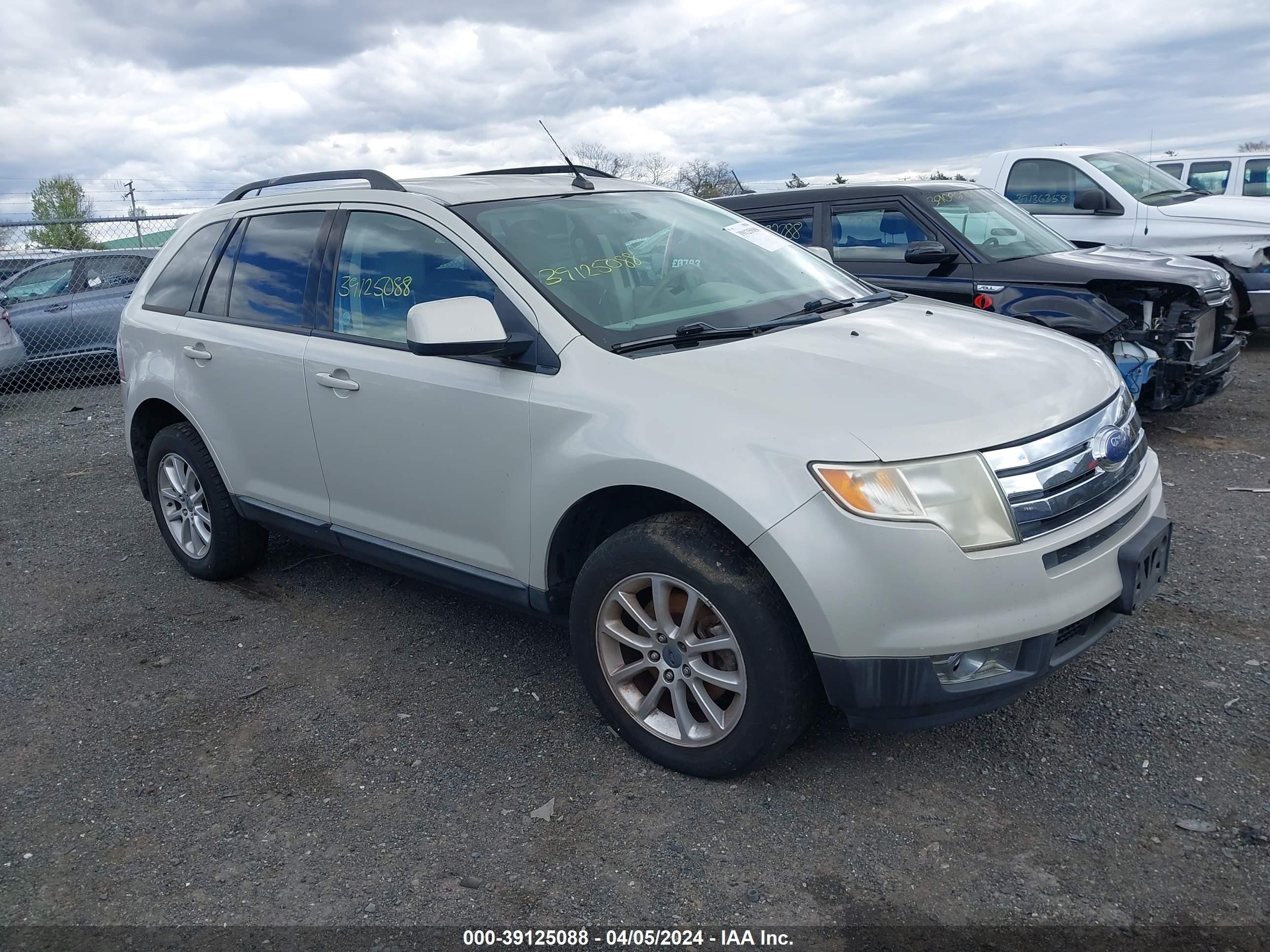 FORD EDGE 2007 2fmdk49c47bb37107