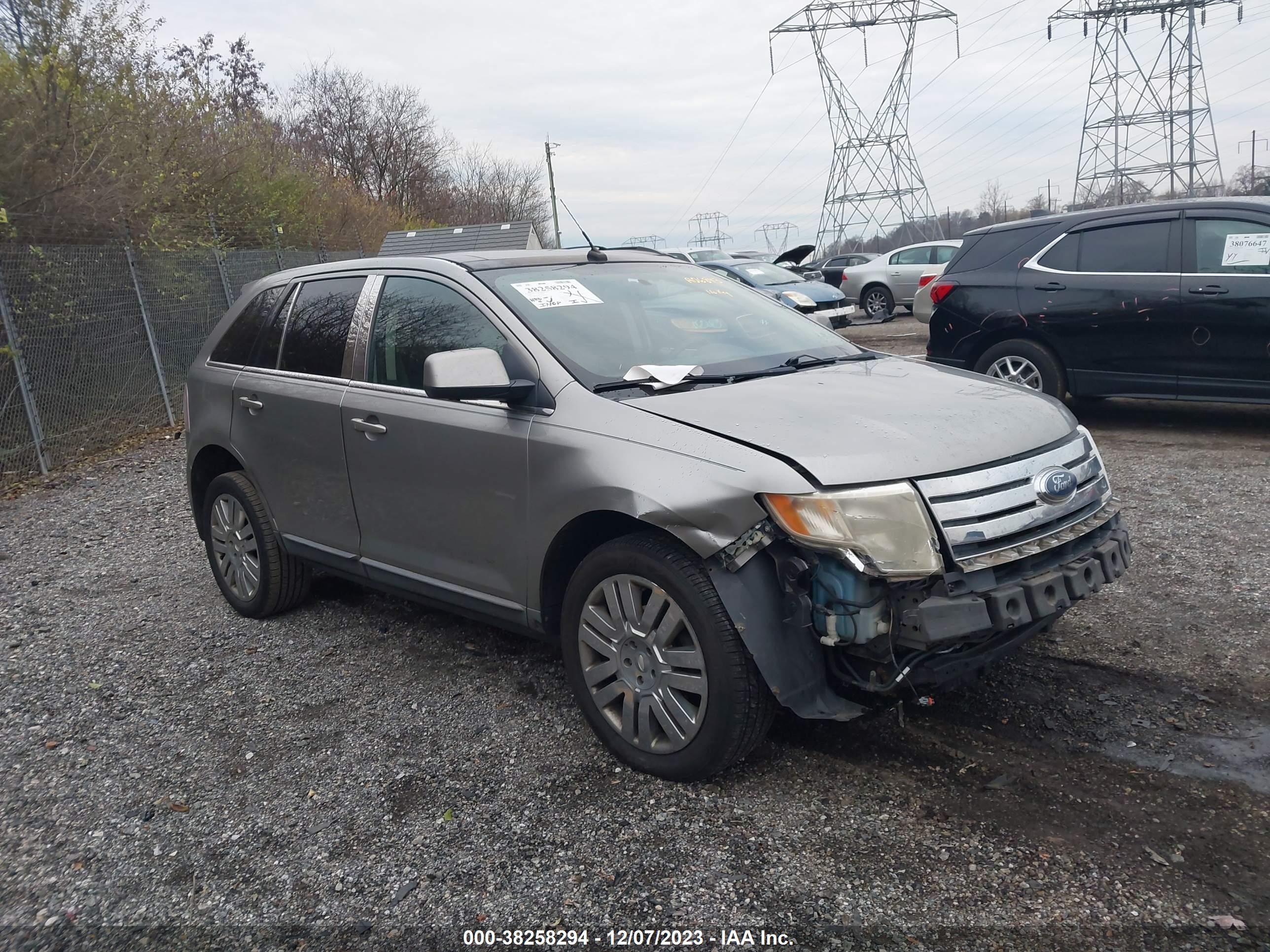 FORD EDGE 2008 2fmdk49c48ba06843