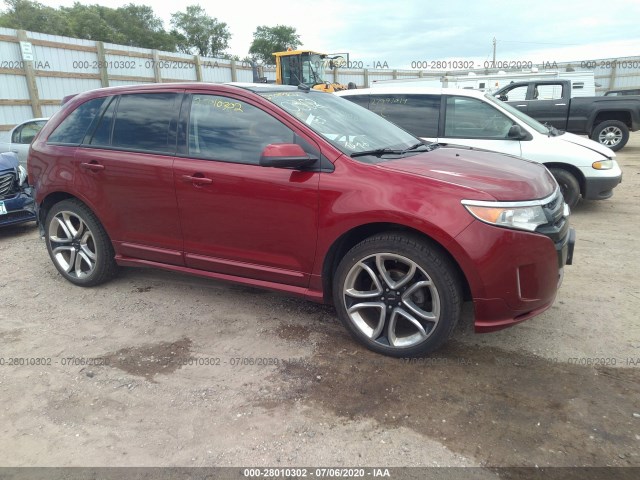 FORD EDGE 2013 2fmdk4ak0dbc14120