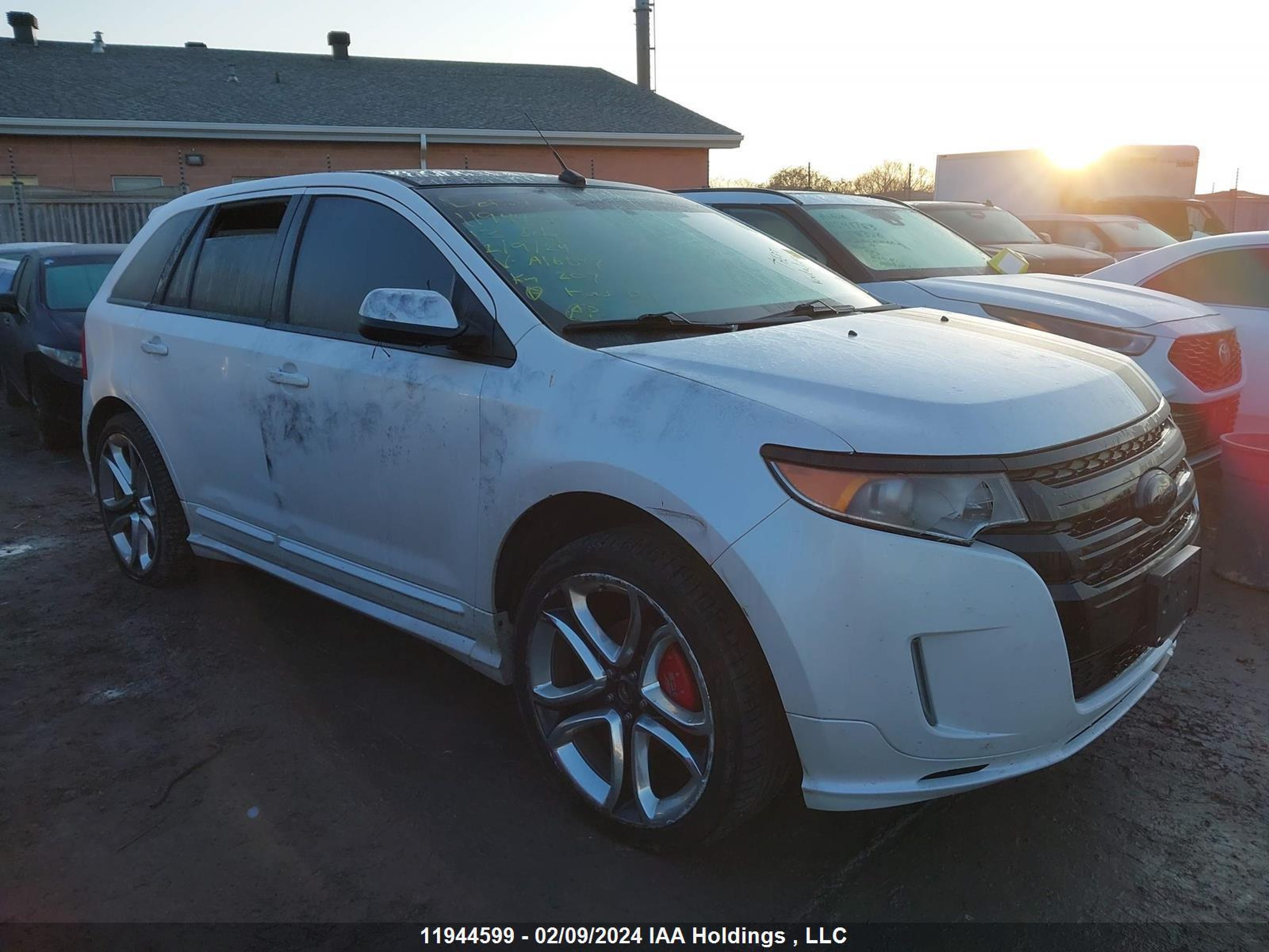 FORD EDGE 2013 2fmdk4ak1dba16047