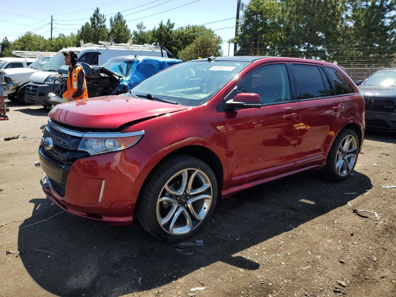 FORD EDGE 2014 2fmdk4ak7eba24347