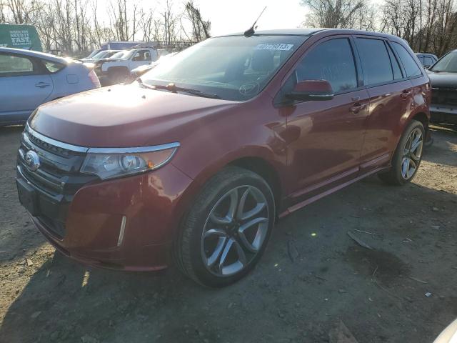 FORD EDGE SPORT 2014 2fmdk4ak8ebb61149