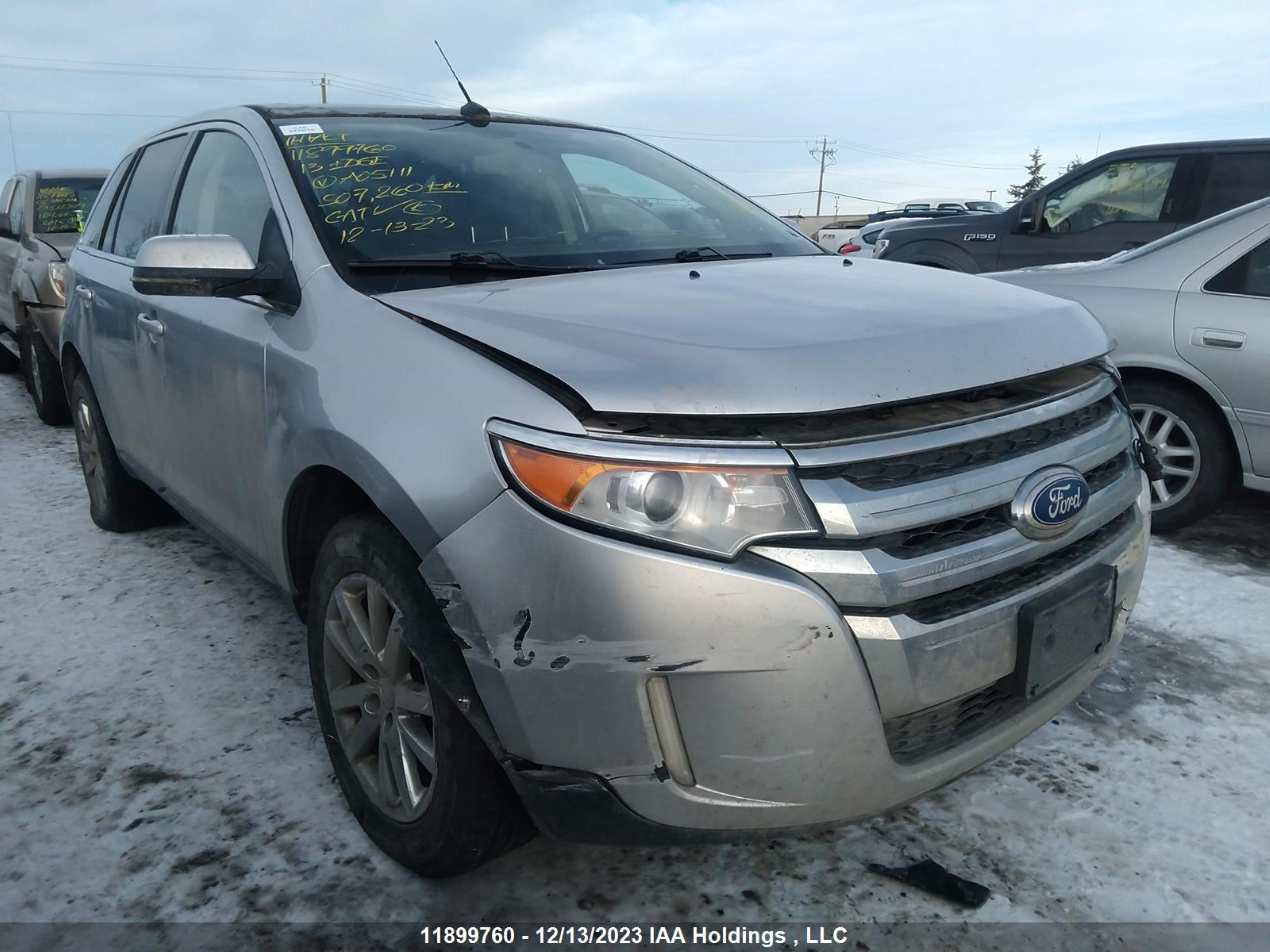 FORD EDGE 2013 2fmdk4kc7dba05111