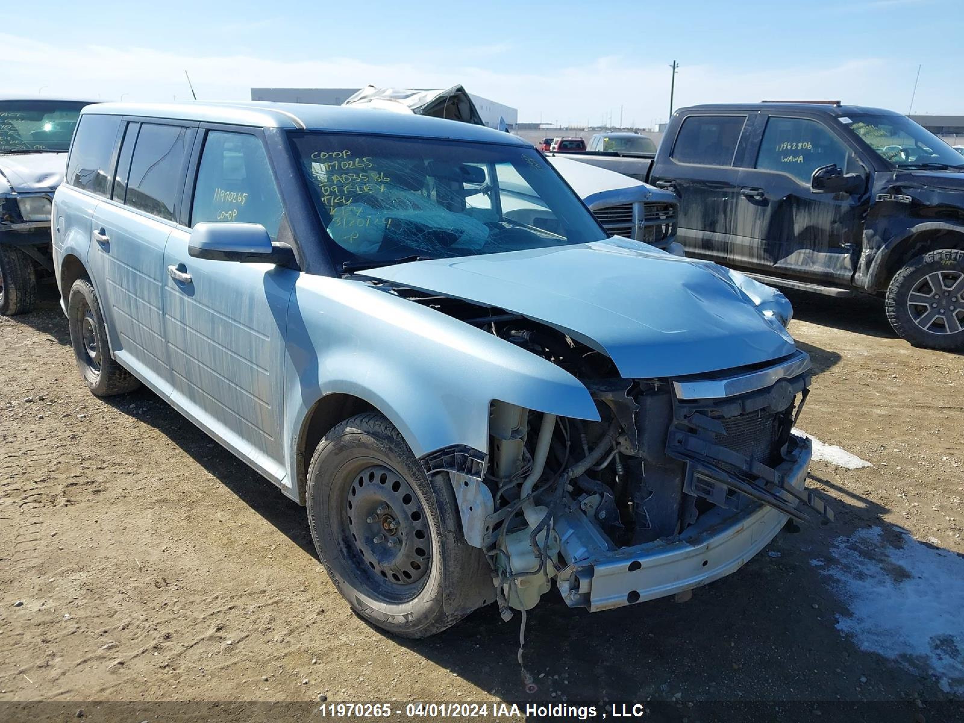 FORD FLEX 2009 2fmek62c19ba03586