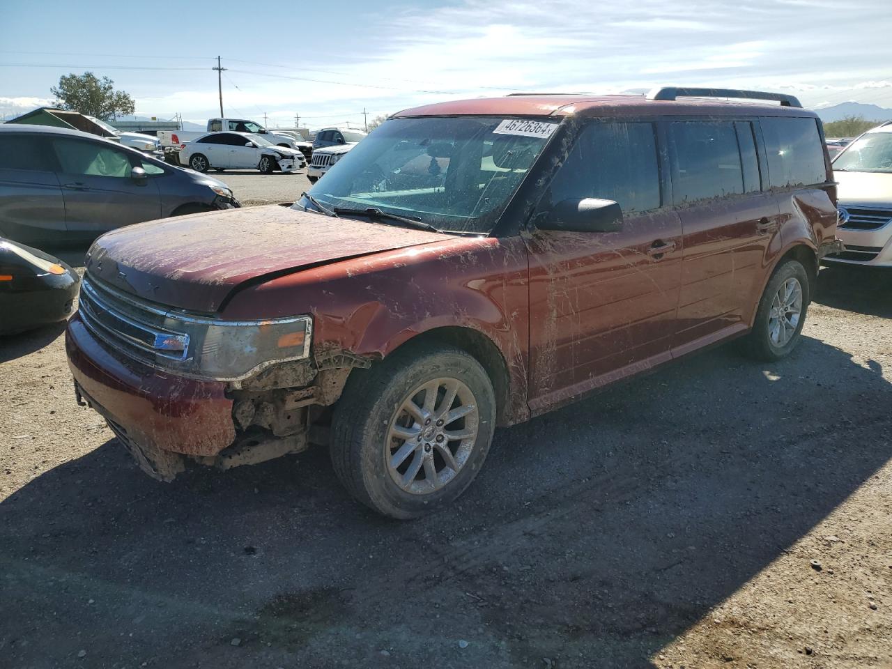 FORD FLEX 2014 2fmgk5b87ebd43981