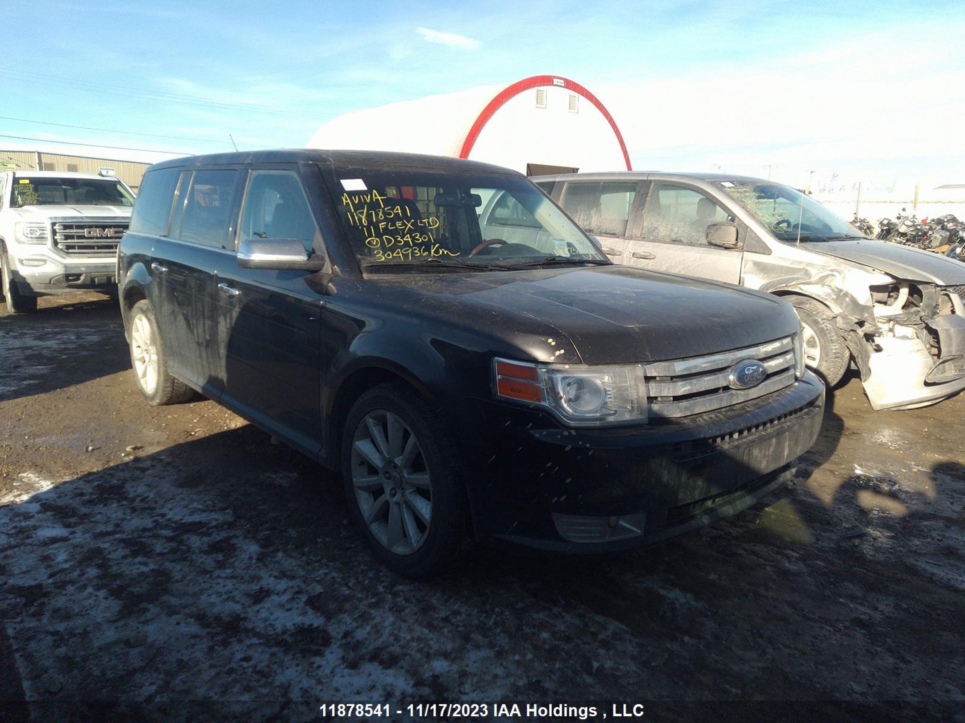 FORD FLEX 2011 2fmhk6dc3bbd34301