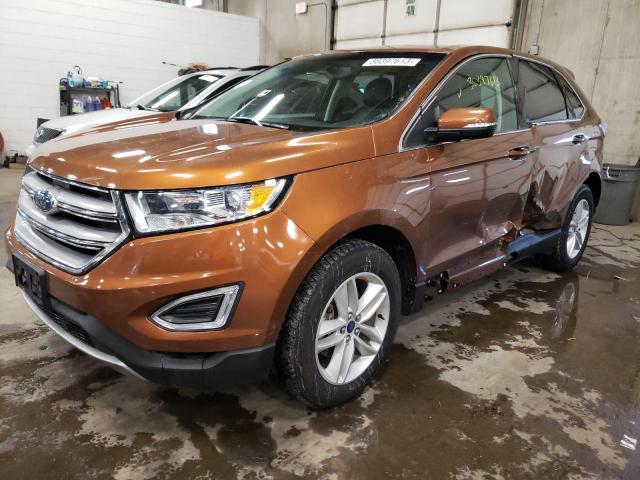 FORD EDGE SEL 2017 2fmpk3j91hbc55298