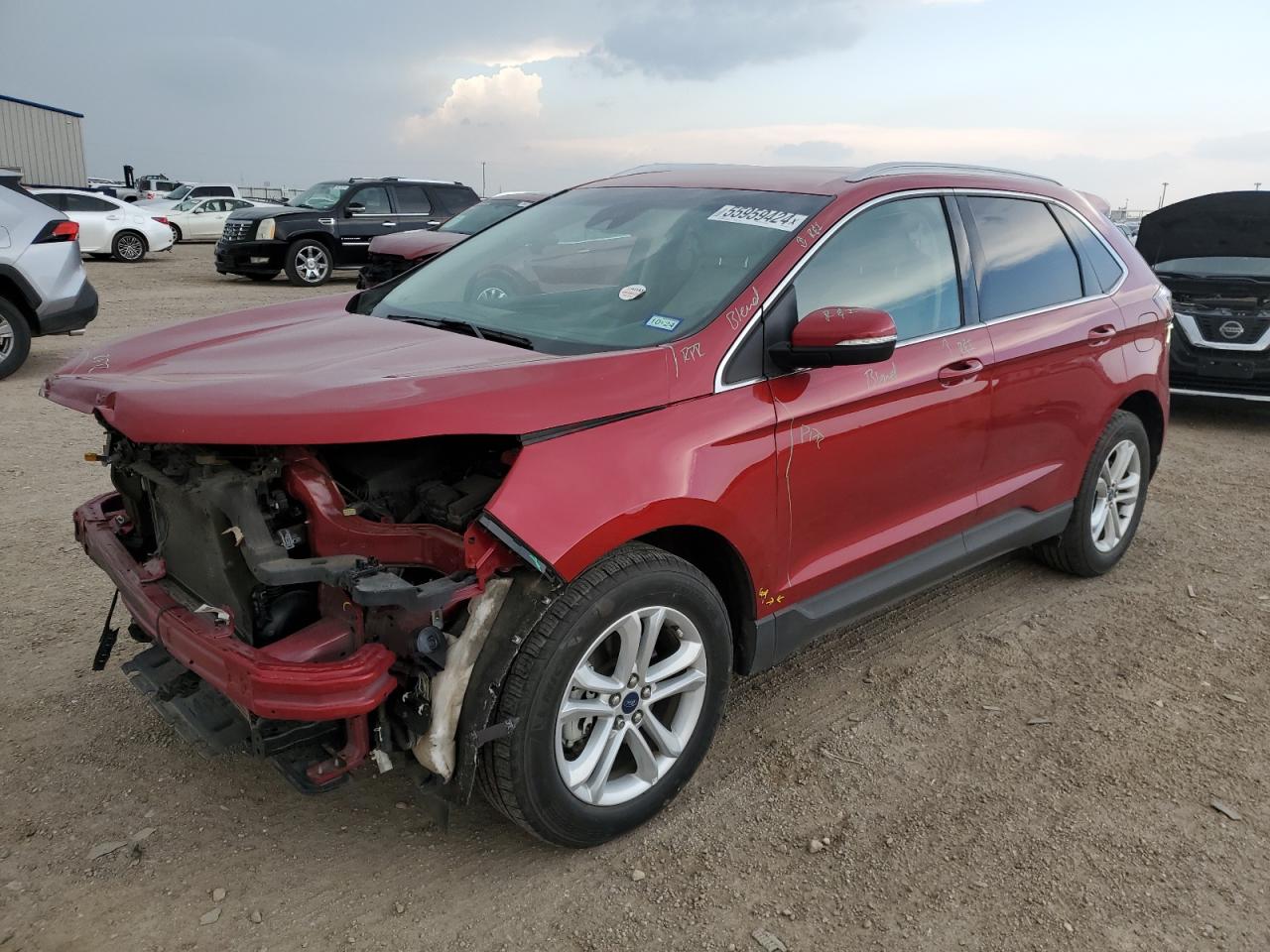 FORD EDGE 2020 2fmpk3j91lbb21853