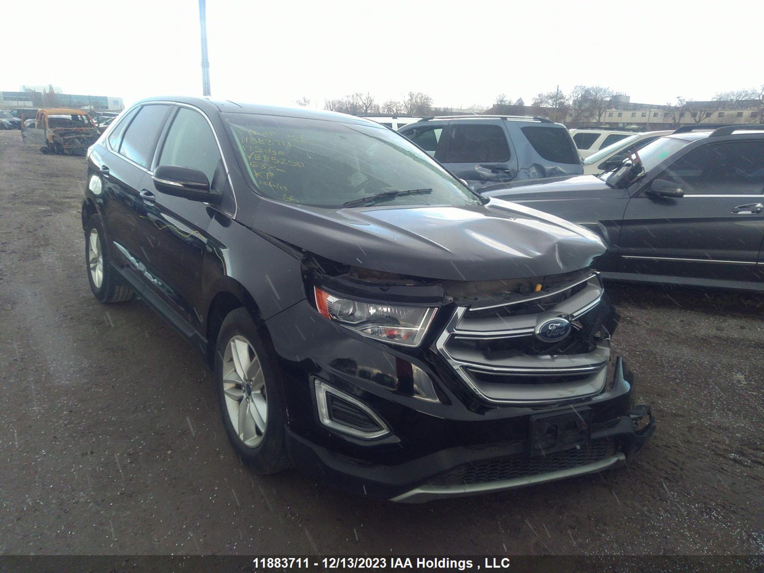 FORD EDGE 2017 2fmpk3j96hbb85250