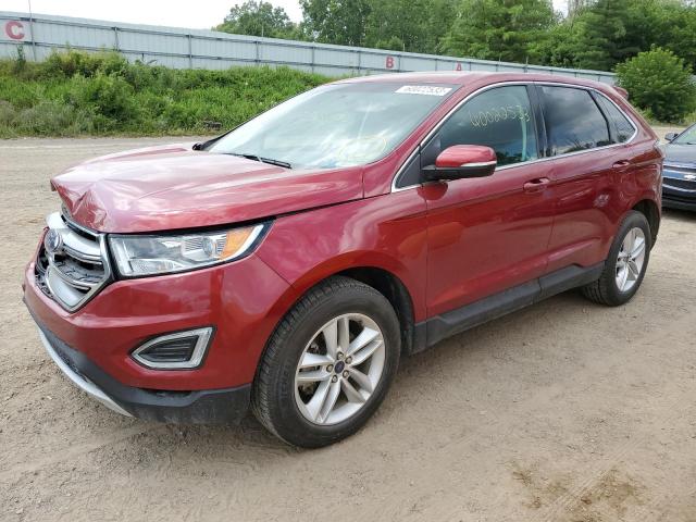 FORD EDGE SEL 2017 2fmpk3j97hbb88089