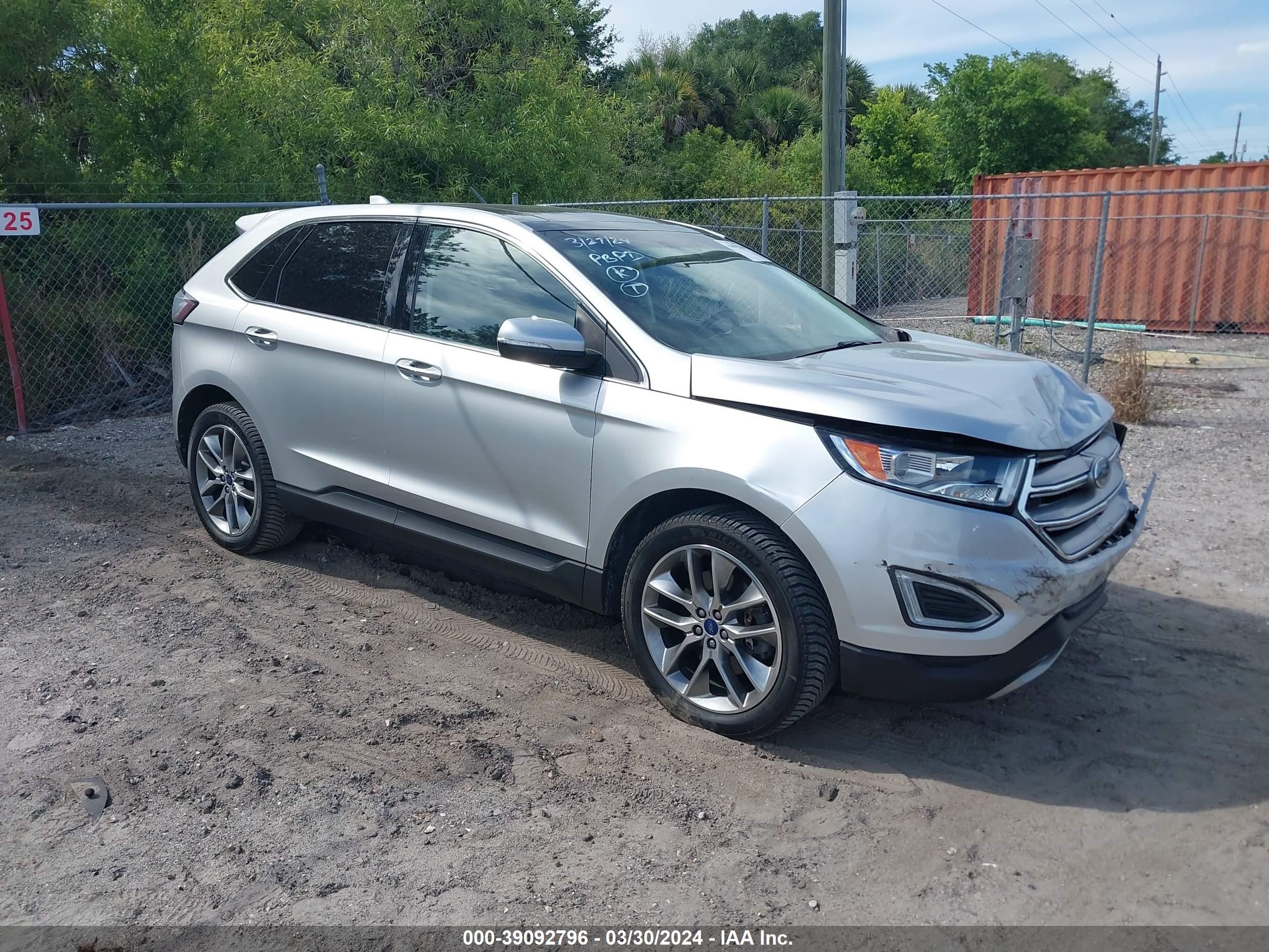 FORD EDGE 2017 2fmpk3k89hbc25083