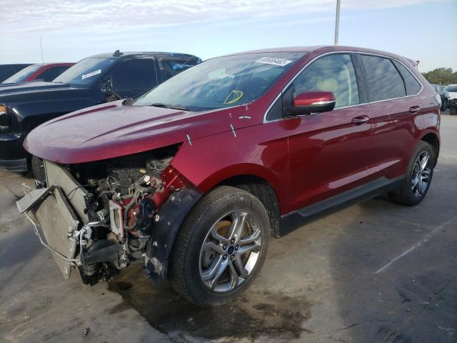 FORD EDGE TITAN 2017 2fmpk3k90hbb06105