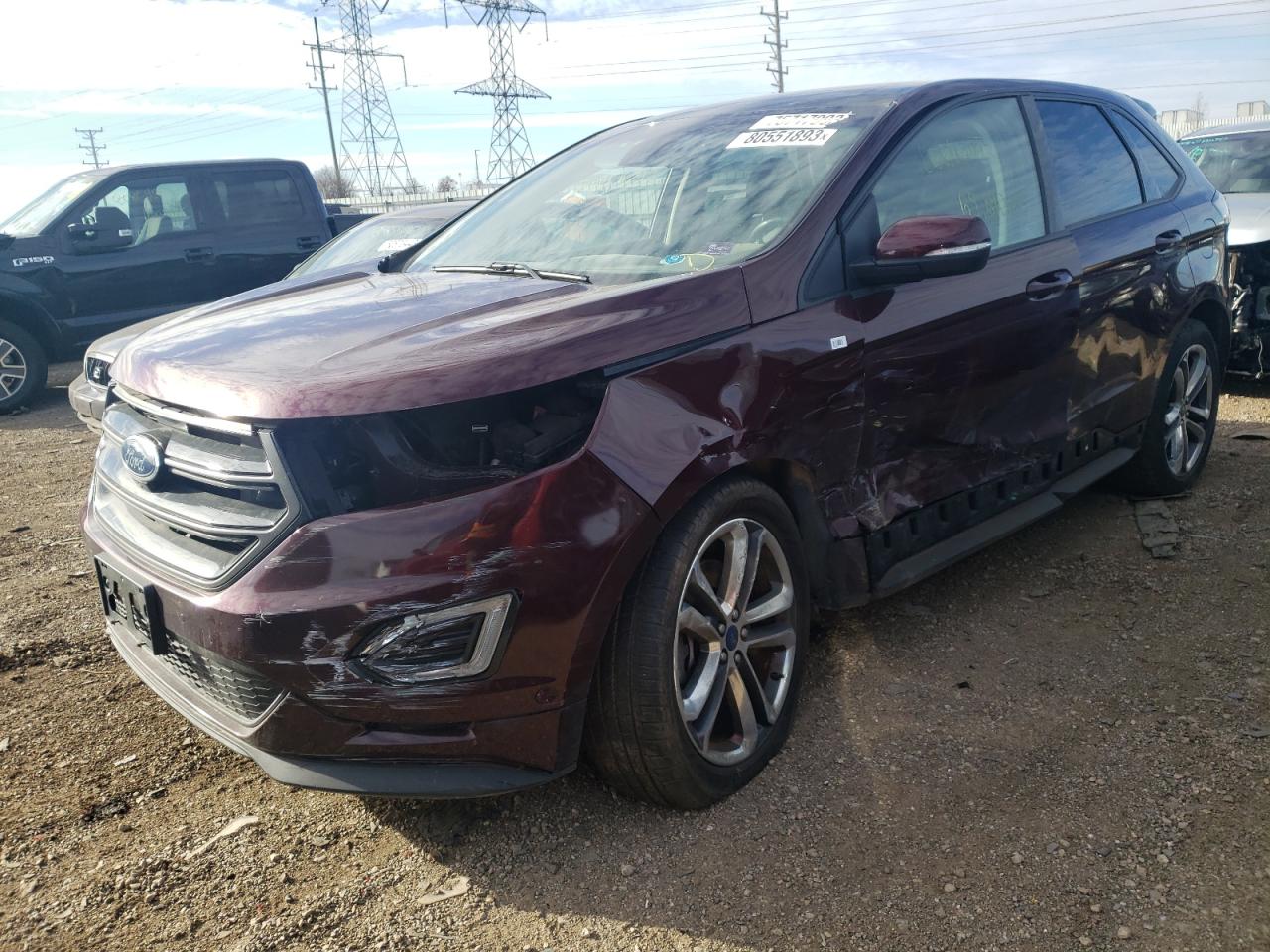 FORD EDGE 2017 2fmpk4ap9hbc41718