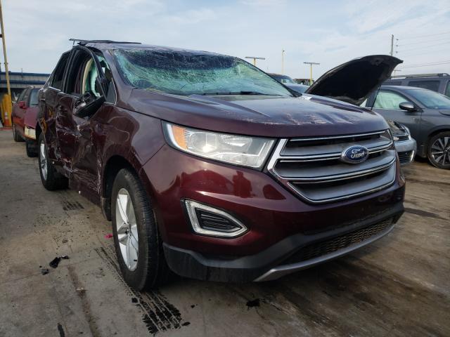 FORD EDGE SEL 2017 2fmpk4j81hbc43133