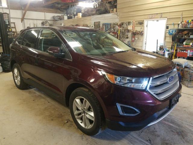 FORD EDGE SEL 2017 2fmpk4j82hbb82018