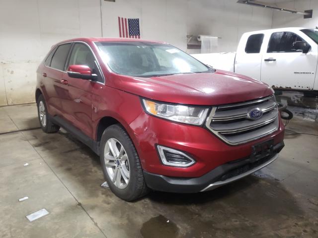 FORD EDGE SEL 2017 2fmpk4j82hbc35543