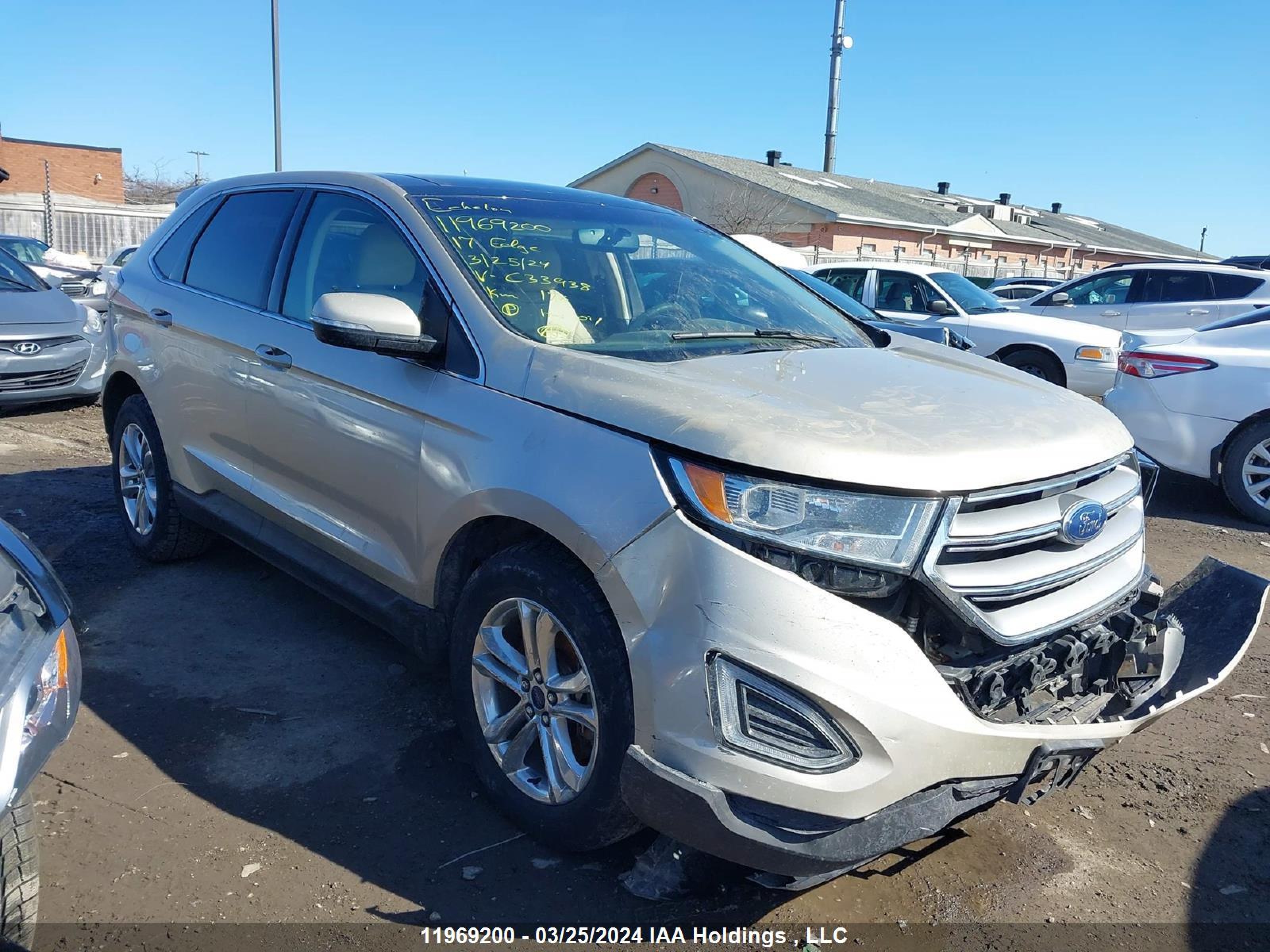 FORD EDGE 2017 2fmpk4j84hbc33938