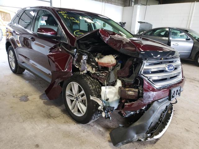 FORD EDGE SEL 2017 2fmpk4j86hbb74312