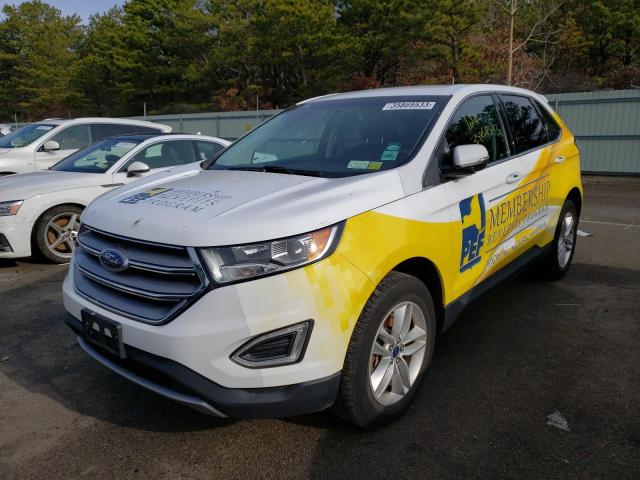 FORD EDGE SEL 2017 2fmpk4j87hbc34534