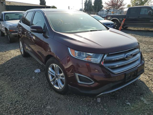 FORD EDGE SEL 2017 2fmpk4j8xhbb19555