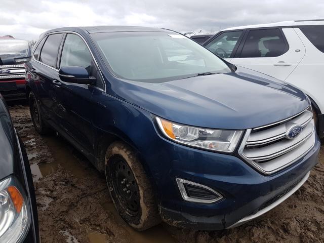 FORD EDGE SEL 2017 2fmpk4j8xhbb65628